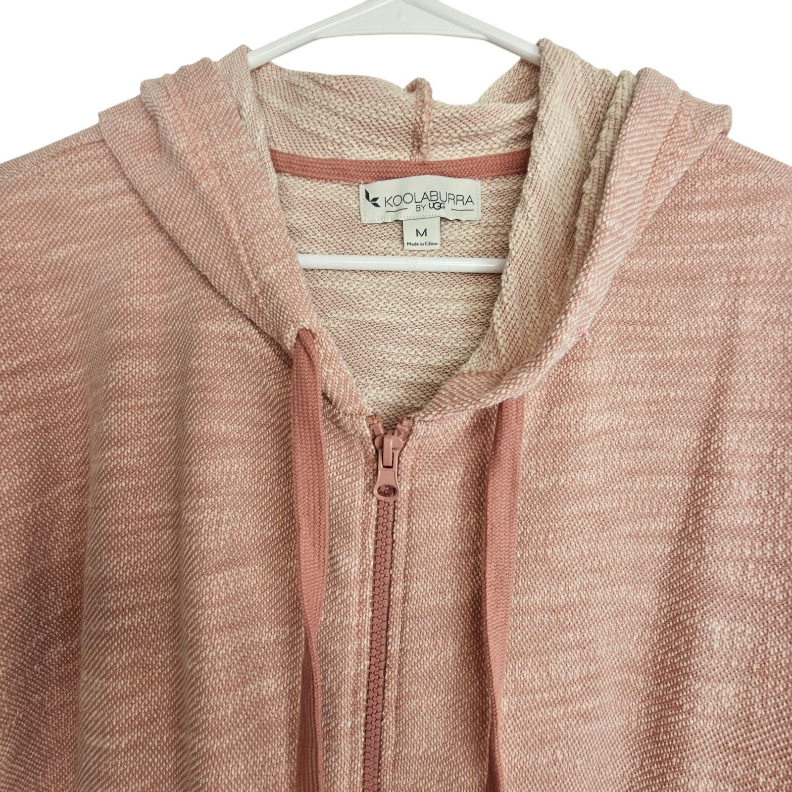 Ugg Koolaburra UGG Womens French Terry Hooded Zip Front Cardigan Size M / US 6-8 / IT 42-44 - 3 Thumbnail