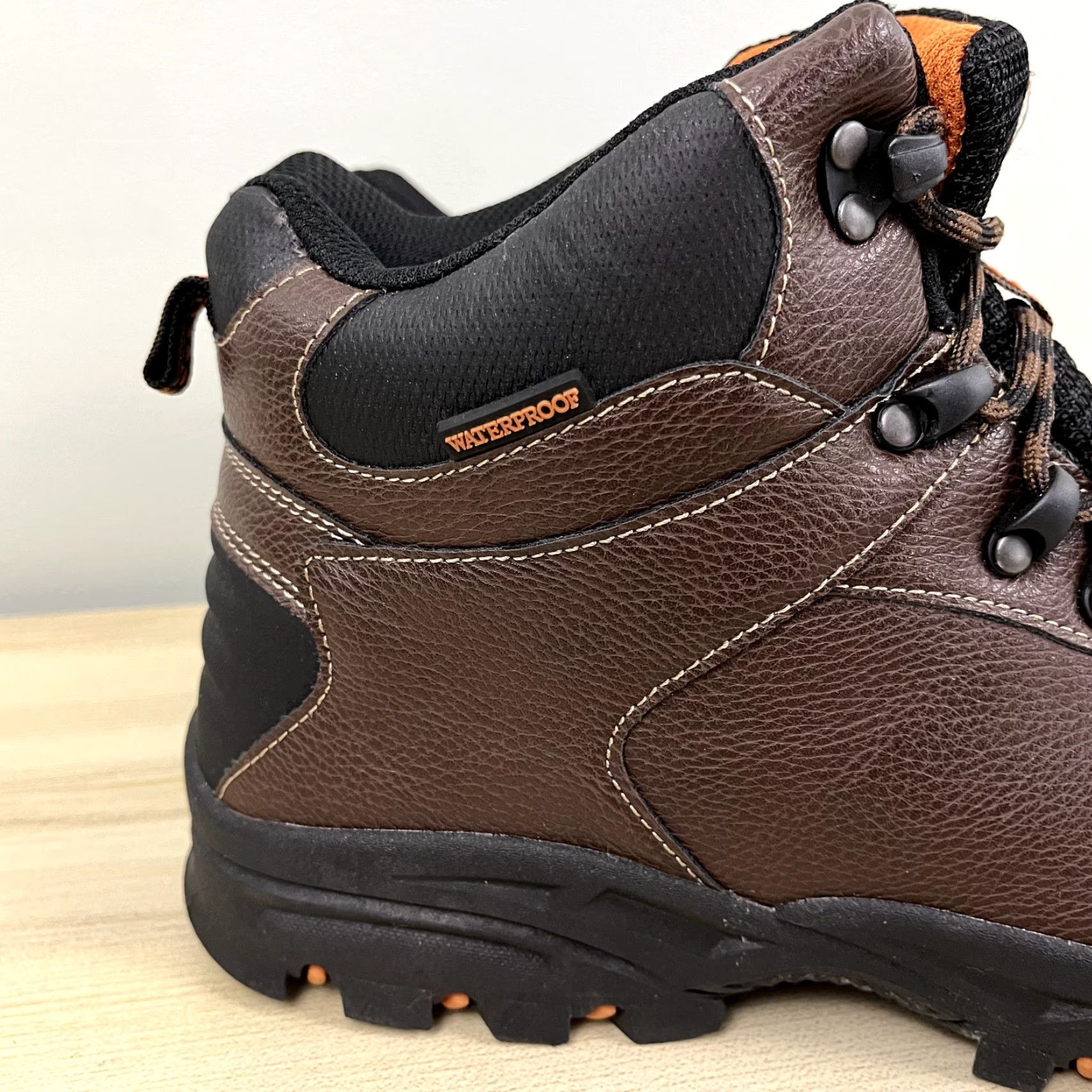 Eddie Bauer Eddie Bauer Clark Waterproof Hiking Boot Men Size 13 Brown Workwear Winter Fall Size US 13 / EU 46 - 3 Thumbnail