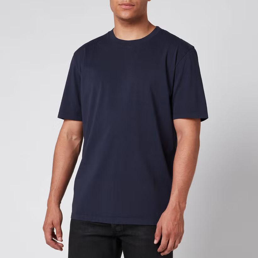Maison Margiela o1y1224 Short Sleeves Crew Neck Basic T-Shirt In Navy Size US M / EU 48-50 / 2 - 1 Thumbnail