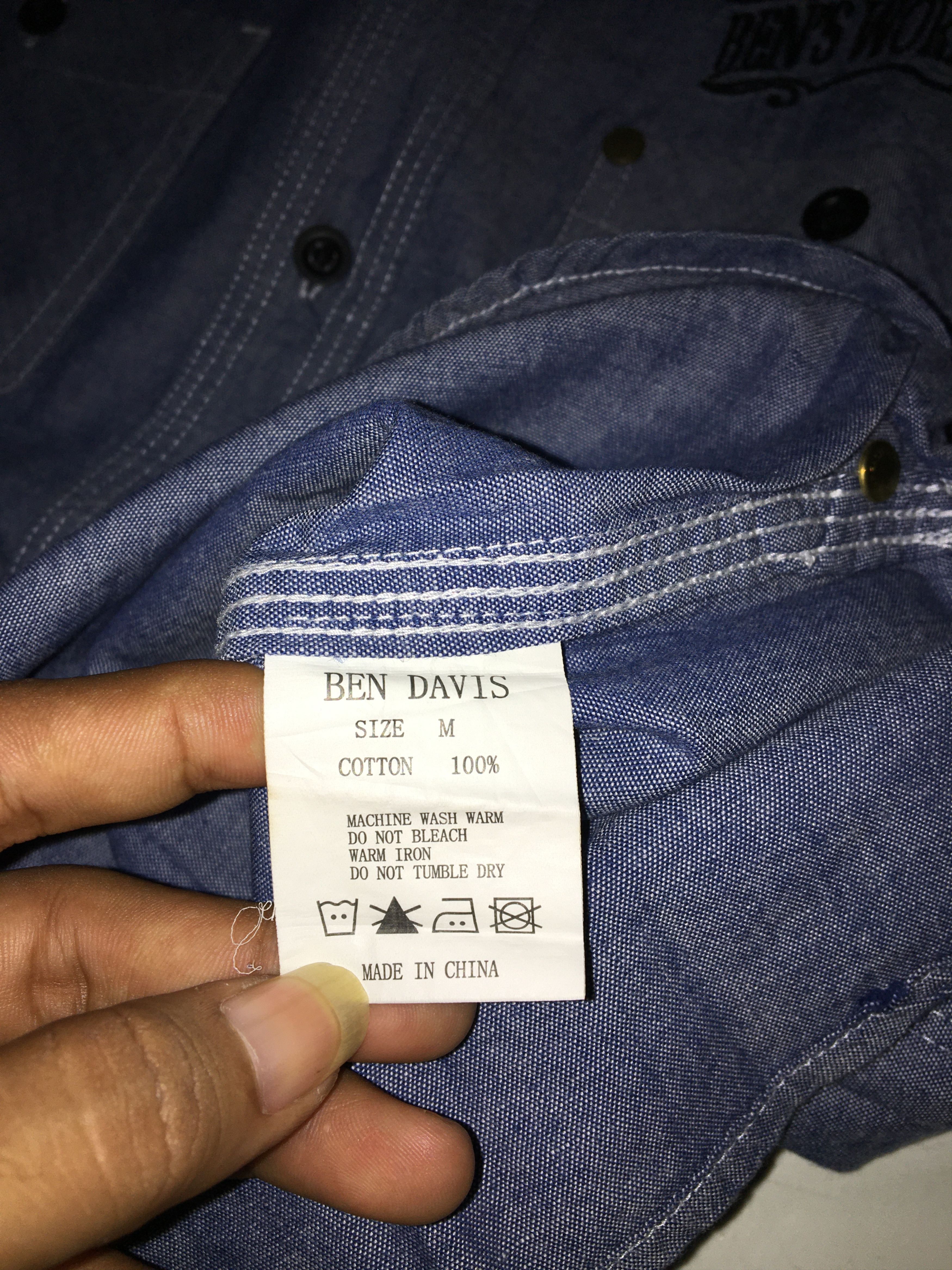Ben Davis Ben Davis Double Pocket Button Ups Size US M / EU 48-50 / 2 - 9 Thumbnail