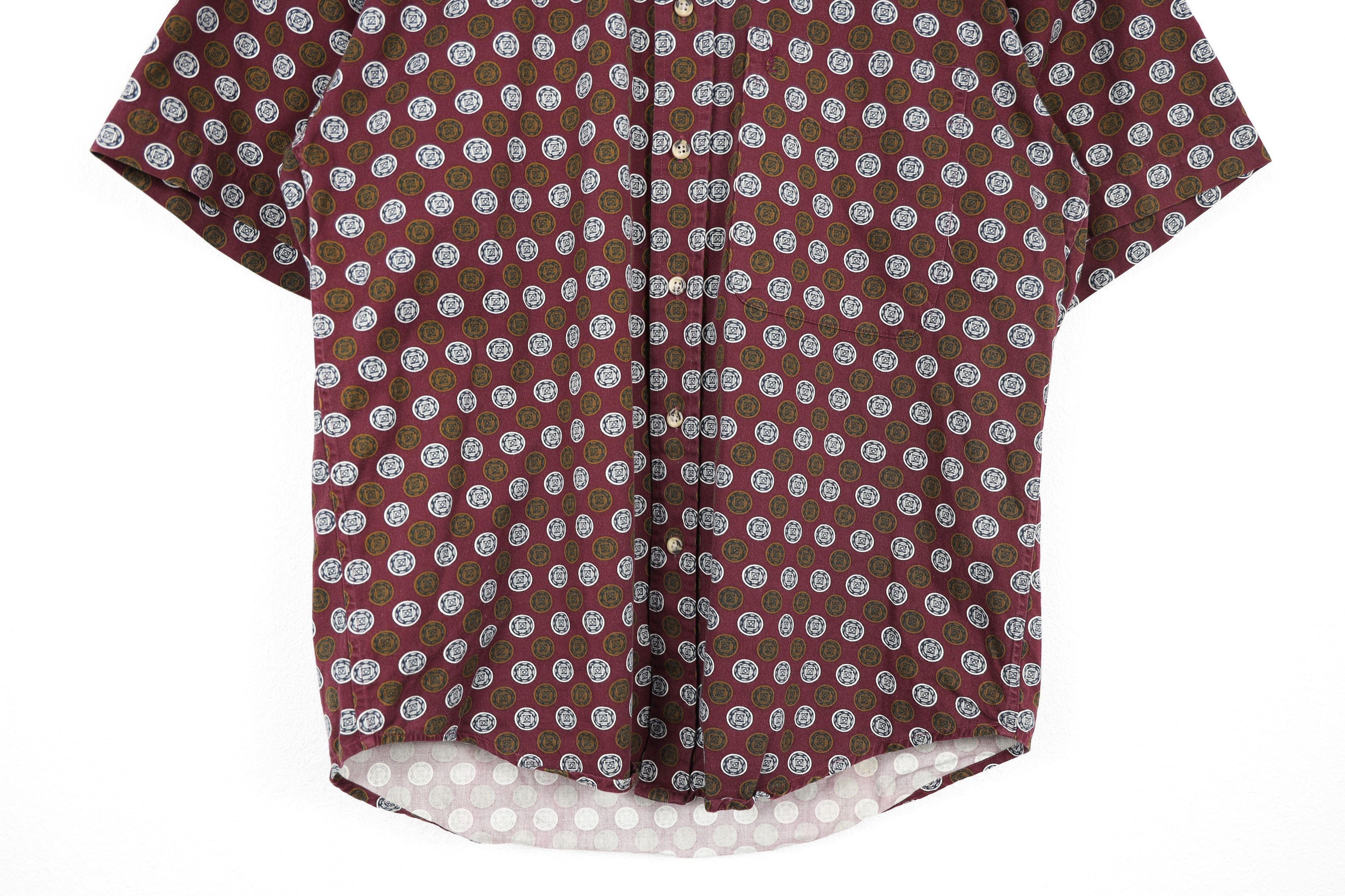 Vintage × Yves Saint Laurent Vintage Yves Saint Laurent YSL Logo Pocket Abstract Shirt Size US M / EU 48-50 / 2 - 3 Thumbnail
