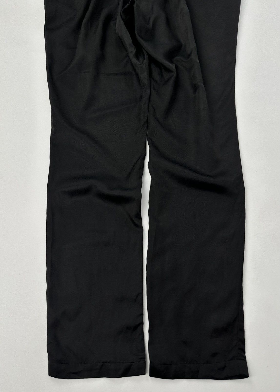 Limi Feu × Yohji Yamamoto Limi Feu Gabardine Drop Crotch Pleated Front Pants Size 26" / US 2 / IT 38 - 10 Thumbnail