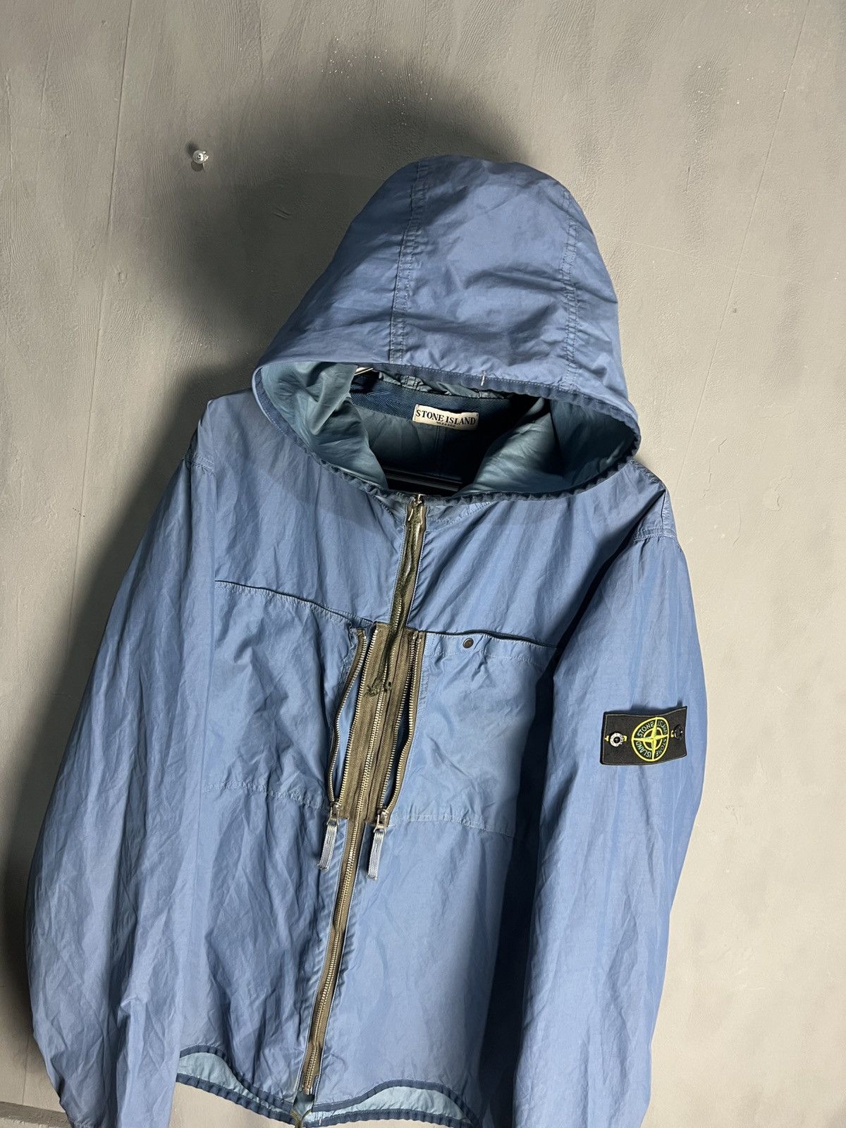 Stone Island Stone Island Nylon Jacket Vintage Size US XL / EU 56 / 4 - 2 Thumbnail