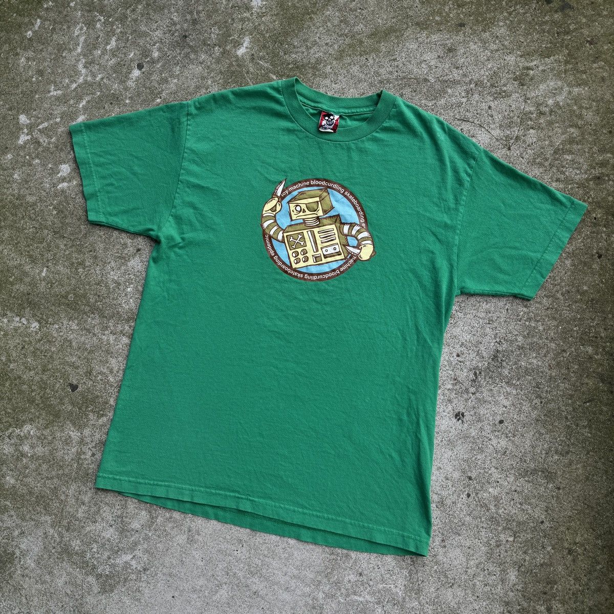 Vintage Toy Machine Bloodcurdling Skateboards Tee Size US L / EU 52-54 / 3 - 6 Thumbnail