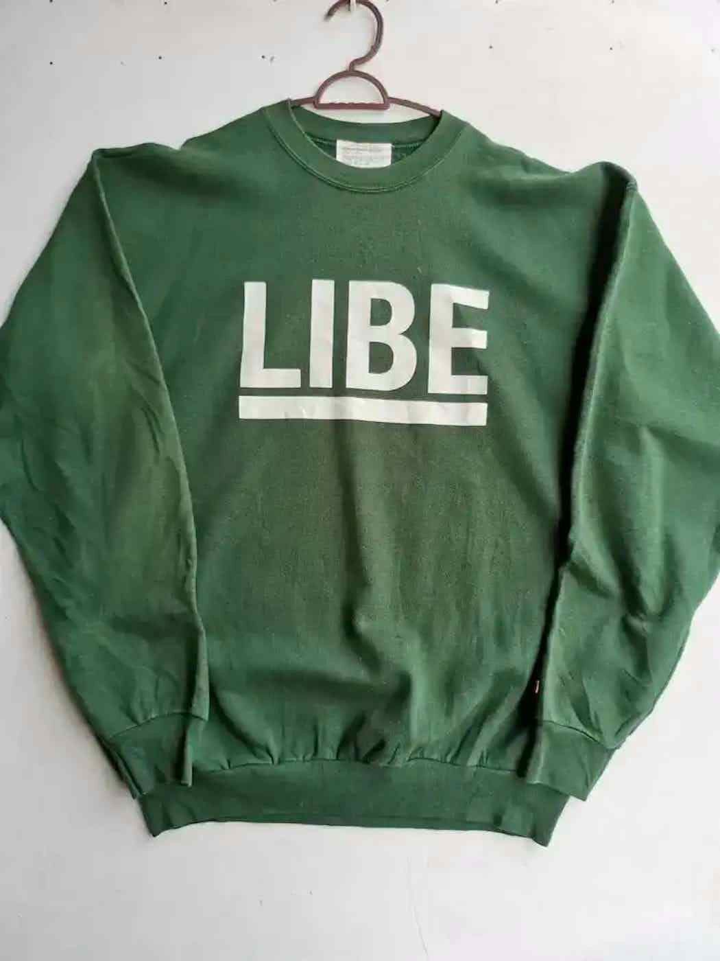 Vintage Vintage Libe Brand Univs. Sweatshirt Size US L / EU 52-54 / 3 - 1 Thumbnail
