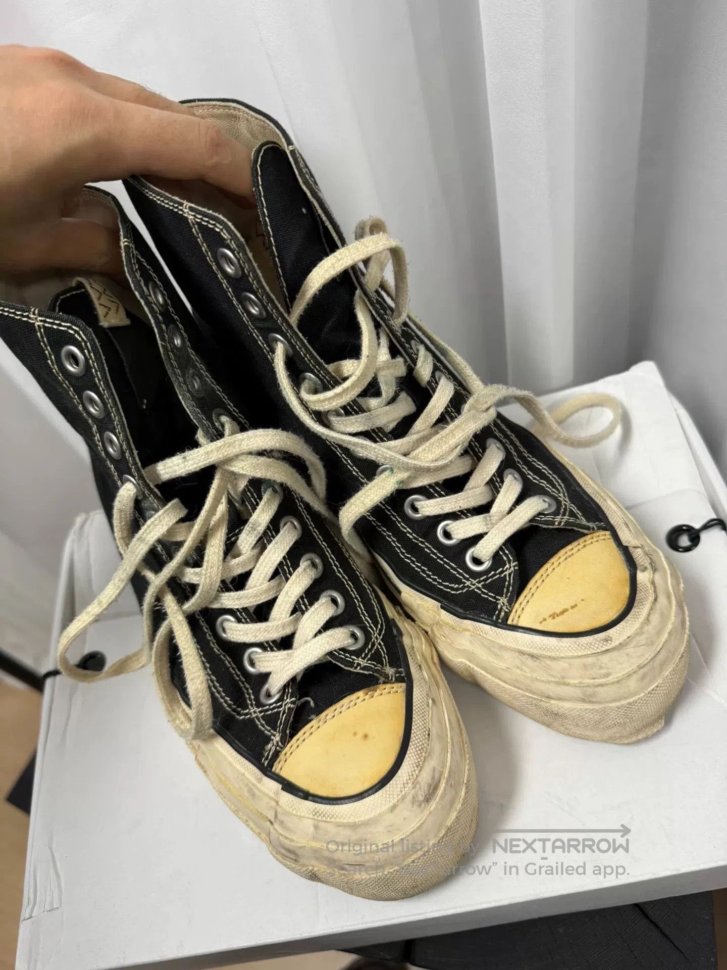 Visvim visvim skagway hi canvas thick sole shoes. Size US 8 / EU 41 - 8 Thumbnail