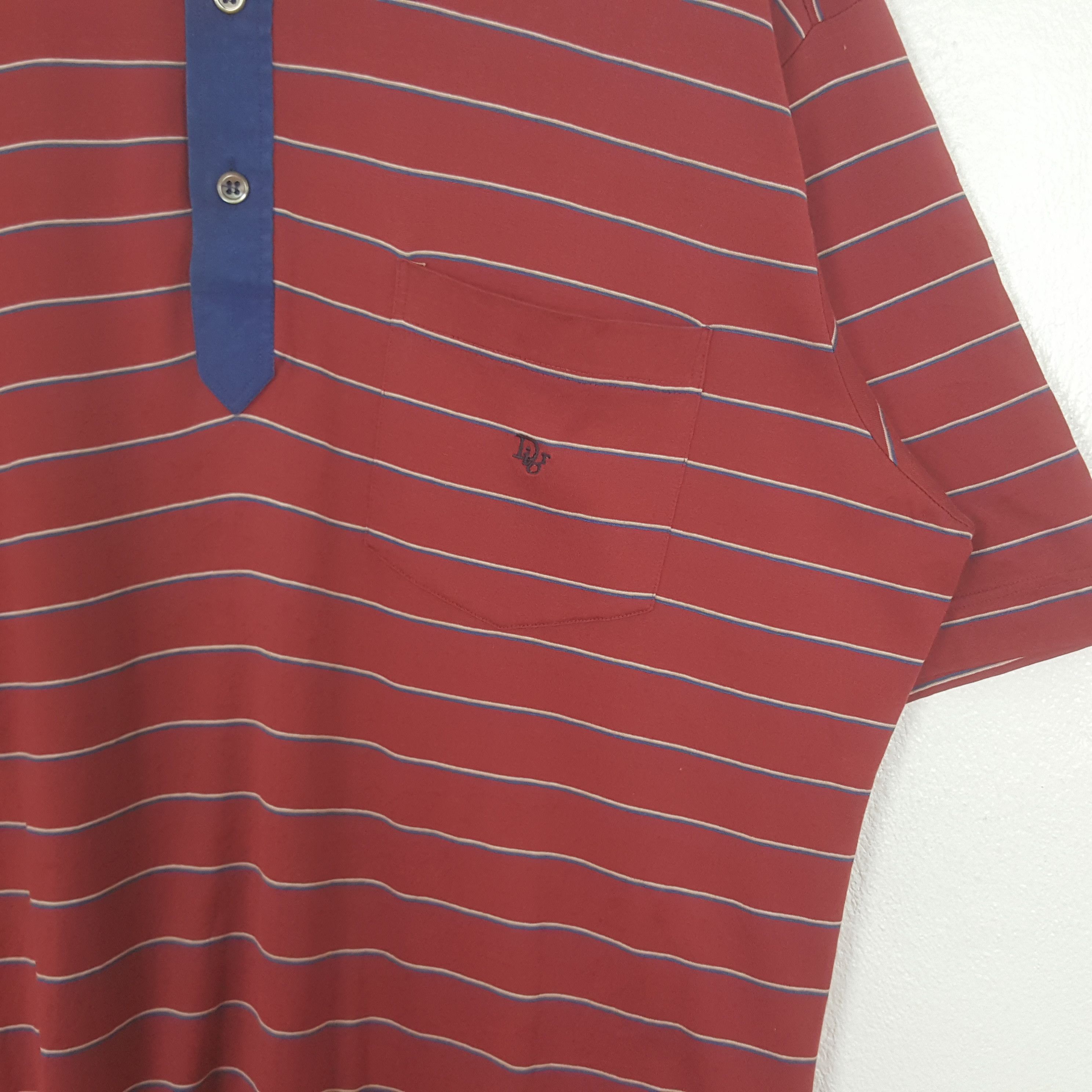 Christian Dior Monsieur Vintage Christian Dior Monsieur Designer Polos C319N73 Size US L / EU 52-54 / 3 - 2 Thumbnail