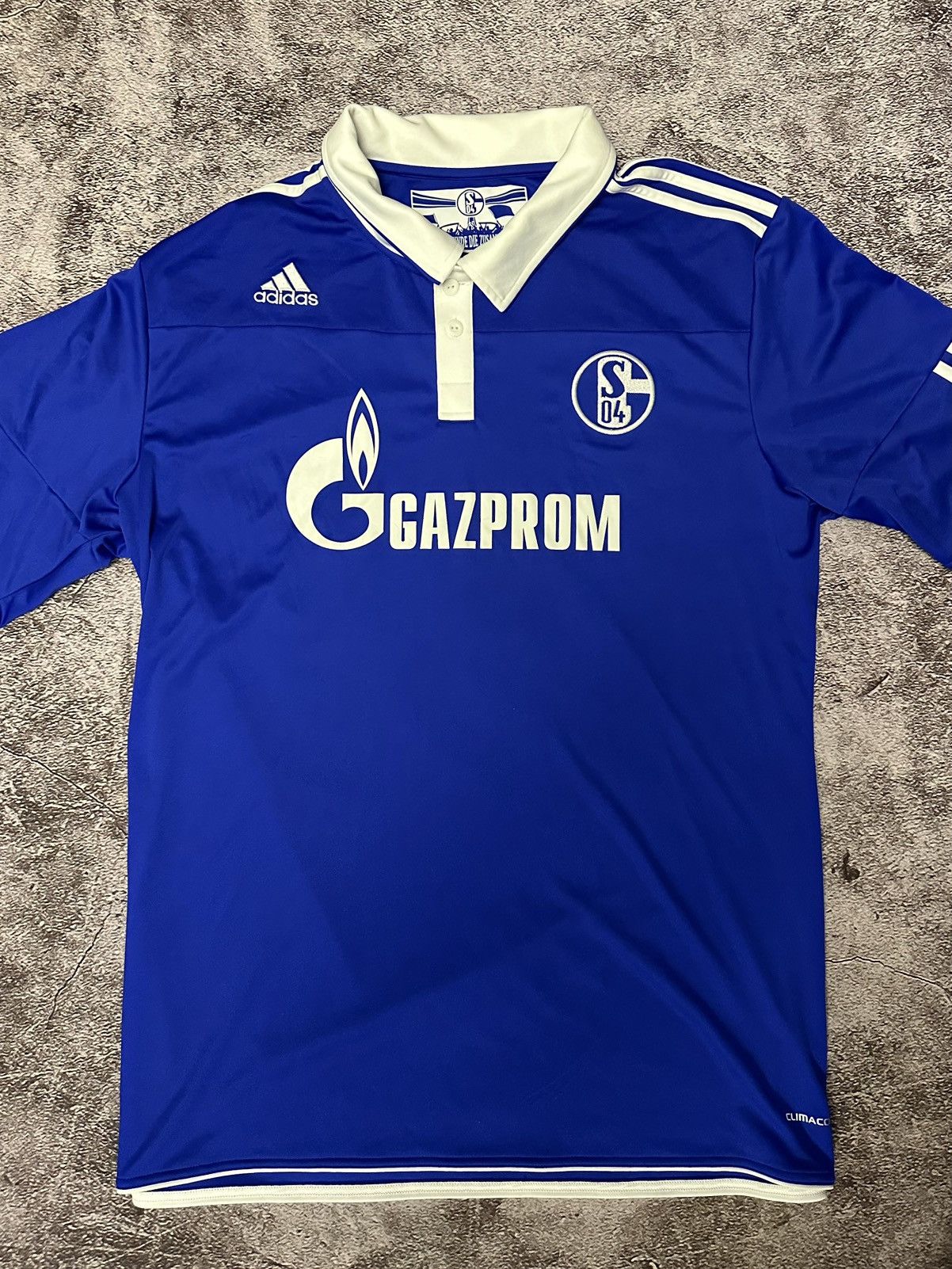 Adidas Adidas Gazprom Schalke#04 Size US XXL / EU 58 / 5 - 1 Thumbnail