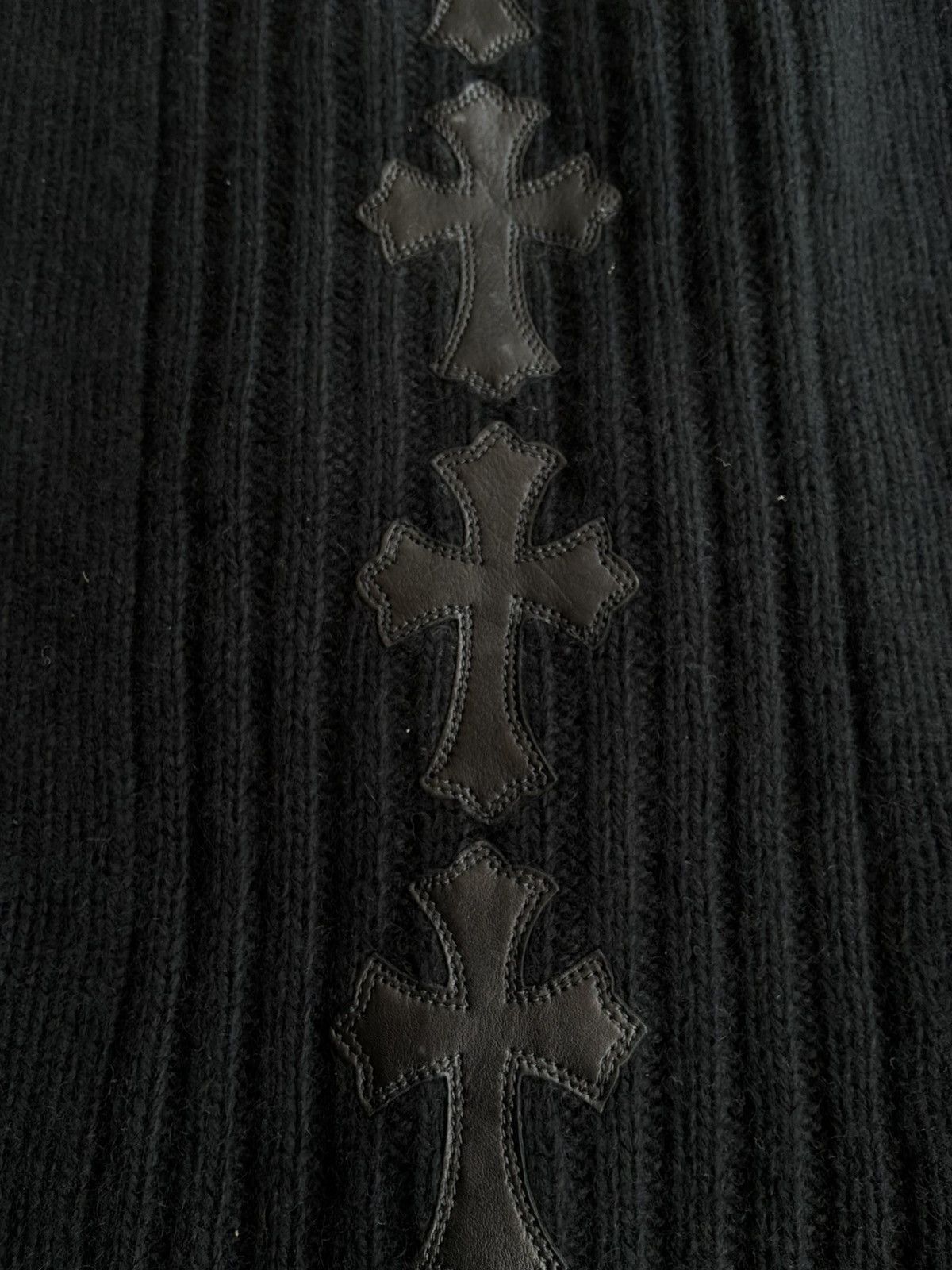 Chrome Hearts 1/1 VIP SPECIAL ORDER CROSS PATCHES CASHMERE CARDIGAN COAT Size US S / EU 44-46 / 1 - 8 Thumbnail
