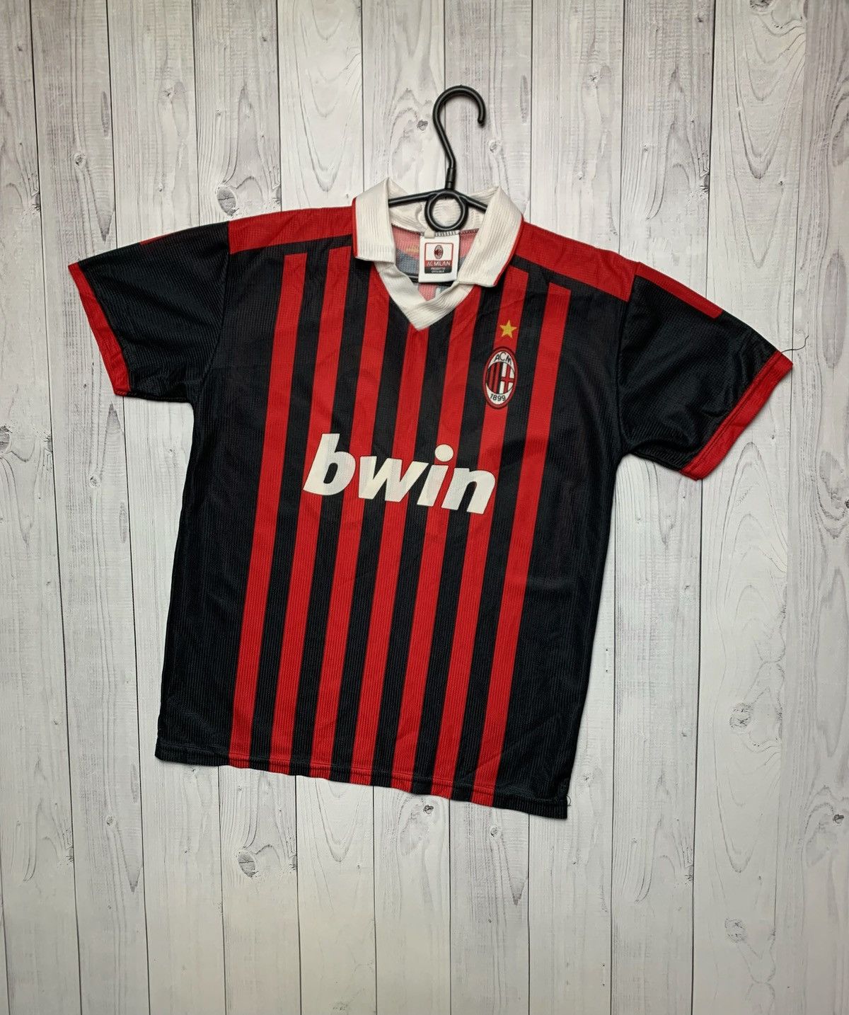 Vintage Vintage 80 Ronaldinho AC Milan soccer jersey women’s S Size S / US 4 / IT 40 - 2 Thumbnail