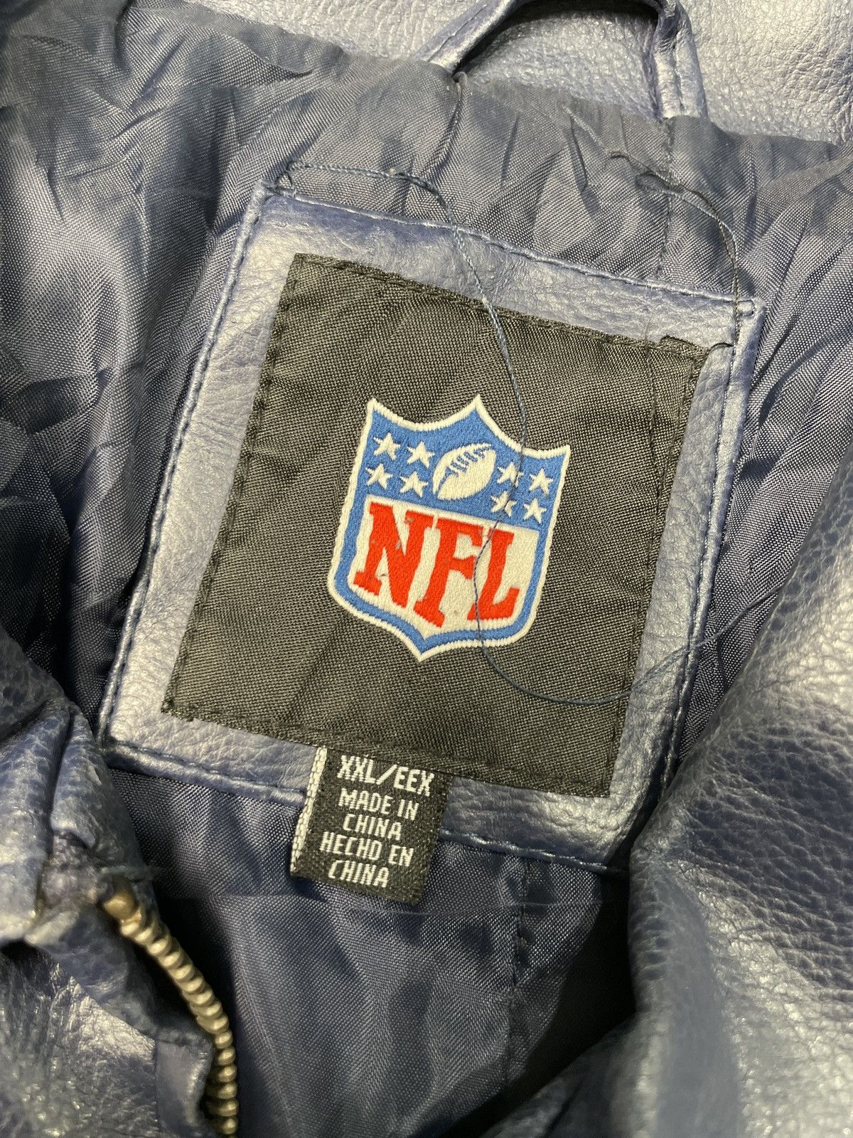 NFL NFL Patriots Leather Jacket Size US XXL / EU 58 / 5 - 3 Thumbnail