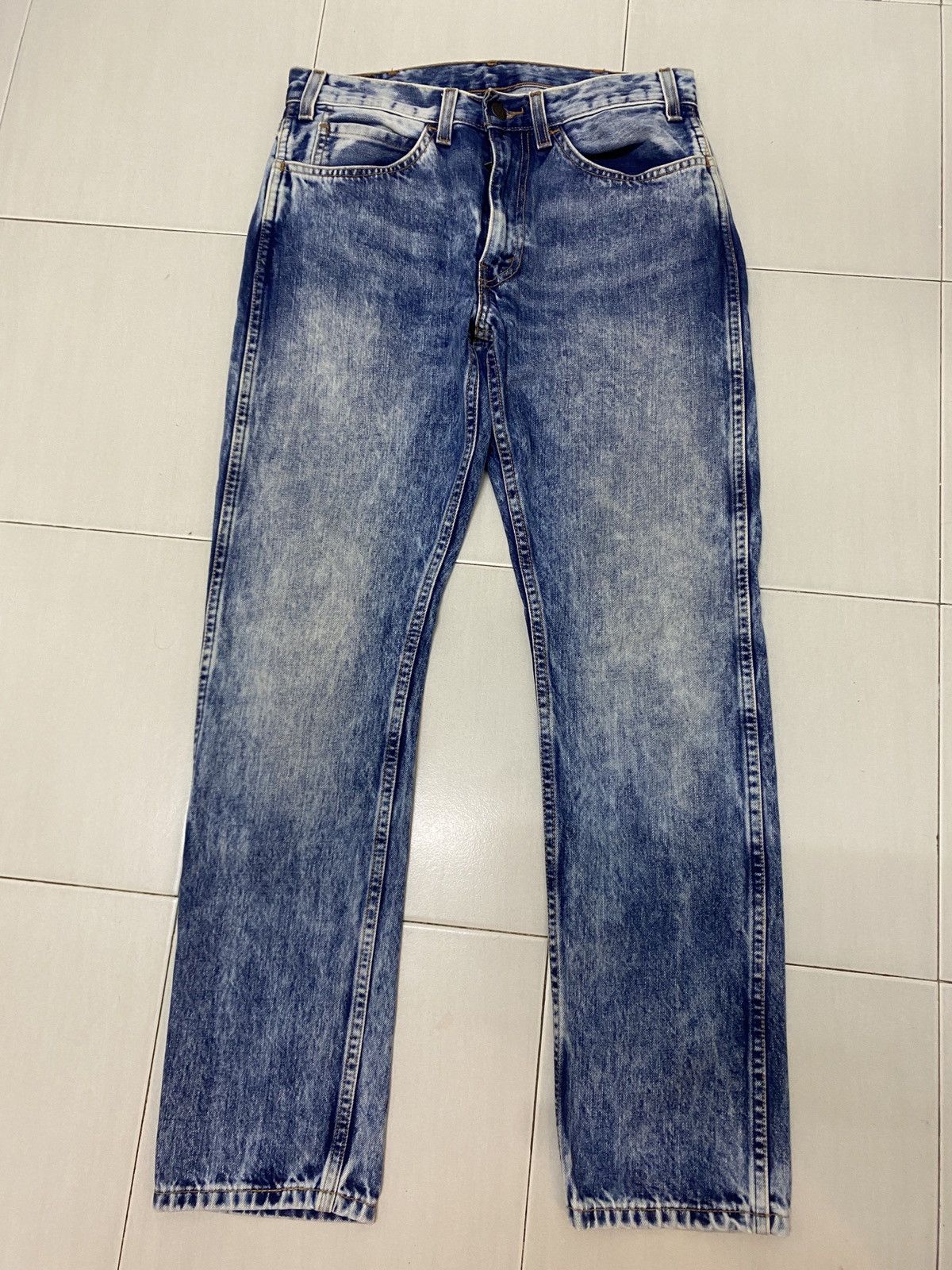 Levi's × Levi's Vintage Clothing LEVIS 505 ACID WASH ORANGE TAB JEANS Size US 31 - 1 Thumbnail