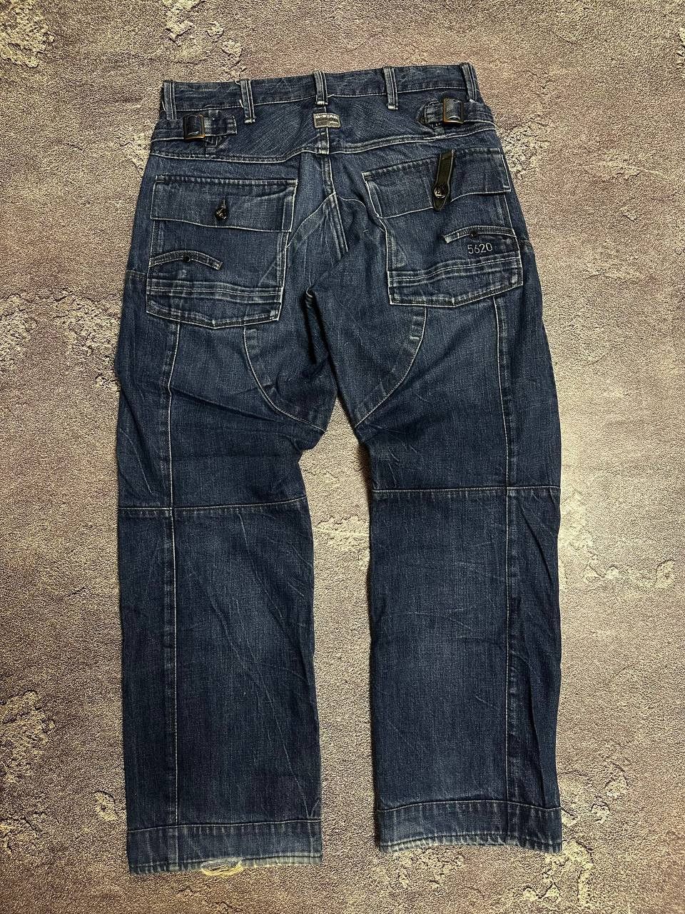 G-Star × Vintage G Star Raw Vintage Elwood Denim Double Knee Pants Jeans Size US 32 / EU 48 - 1 Thumbnail