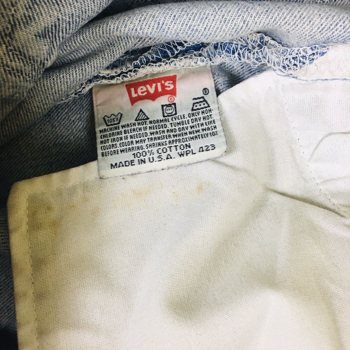 Levi's Vintage Clothing Vintage 90s Levi’s 501xx Distress Size US 38 / EU 54 - 13 Thumbnail