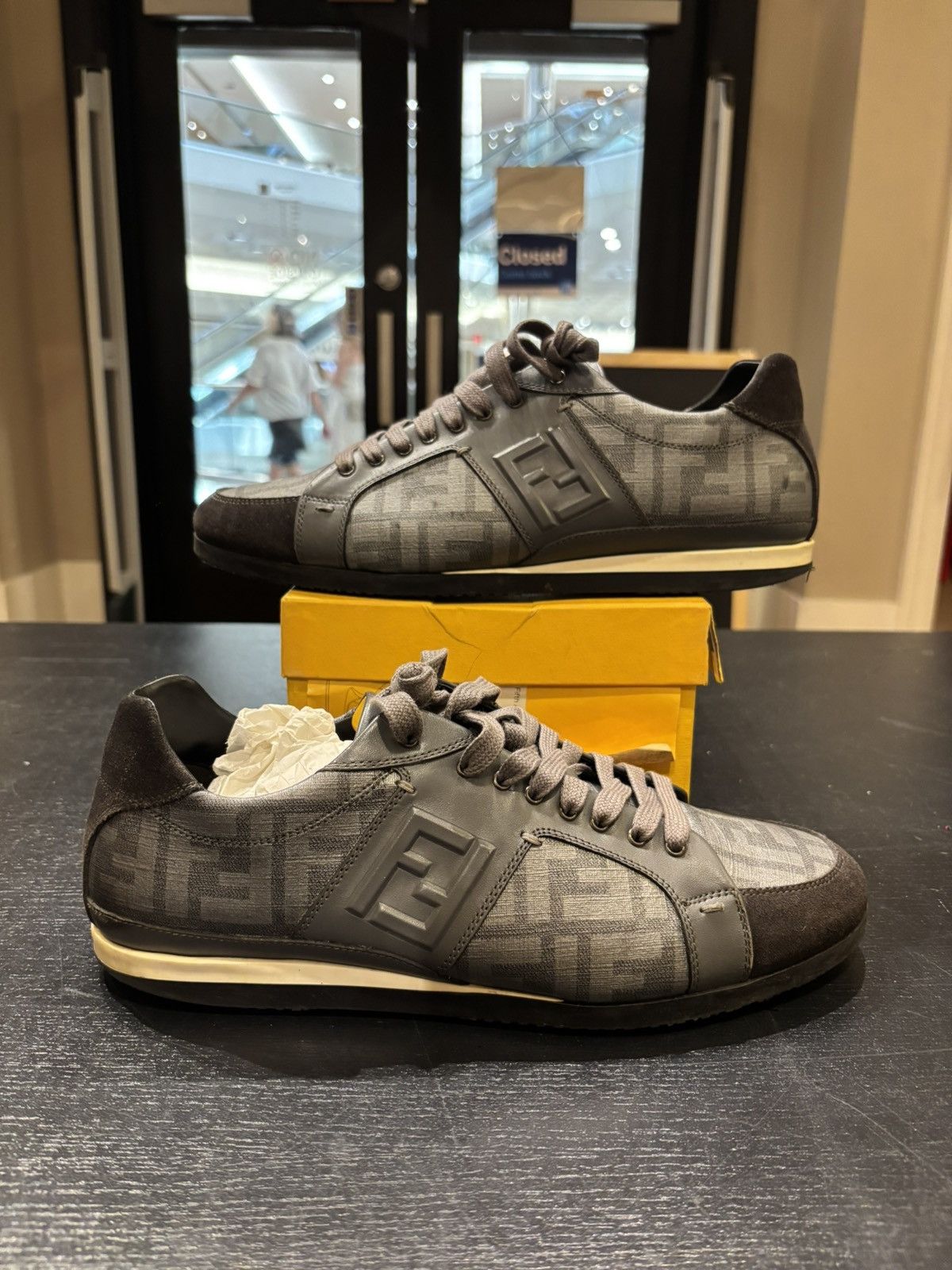 Fendi Fendi Zucca Low Sneaker Size US 10 / EU 43 - 1 Thumbnail