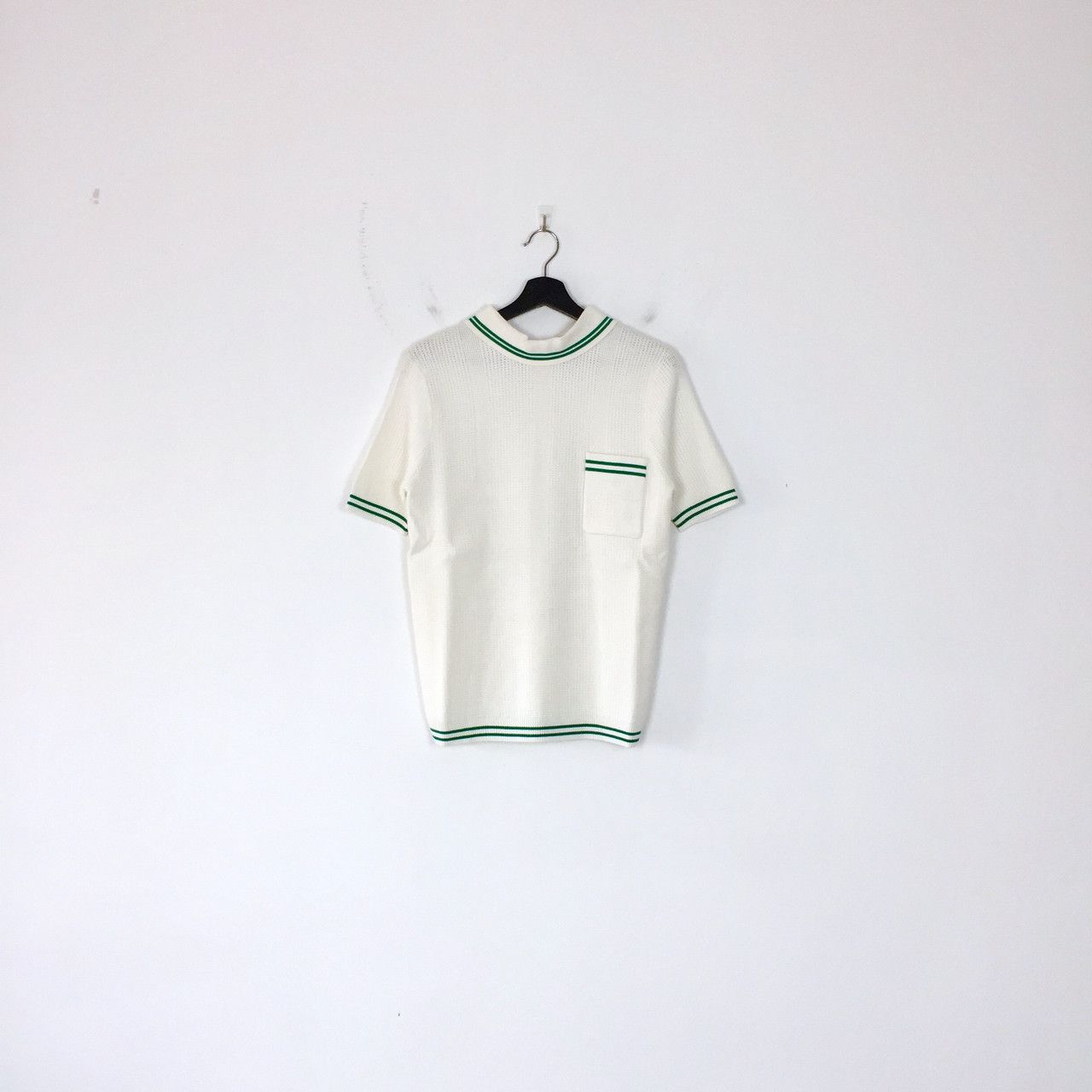 Telfar TELFAR MESH BACKWARDS KNIT POLO Size US XS / EU 42 / 0 - 1 Thumbnail