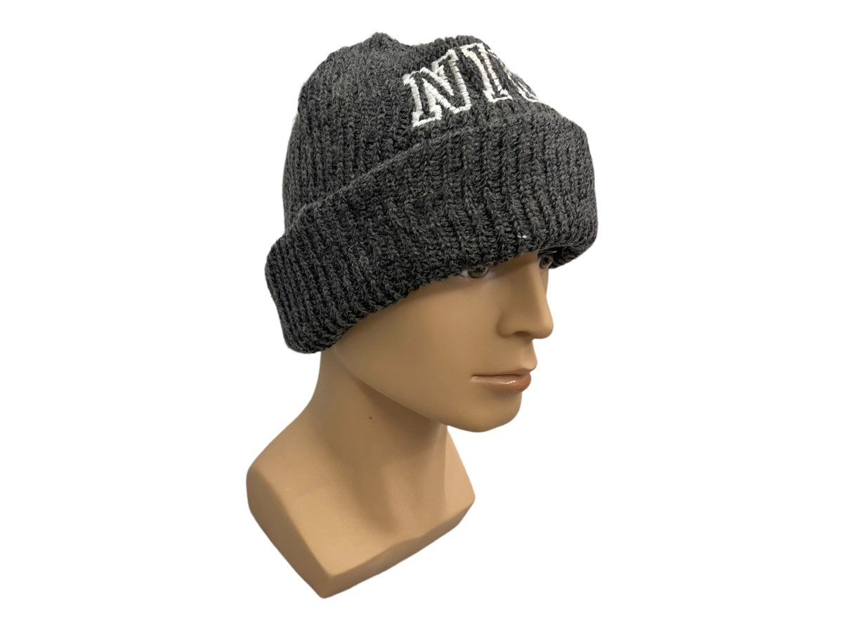 Nike Vintage Nike Spellout Beanie Hats Size ONE SIZE - 3 Thumbnail