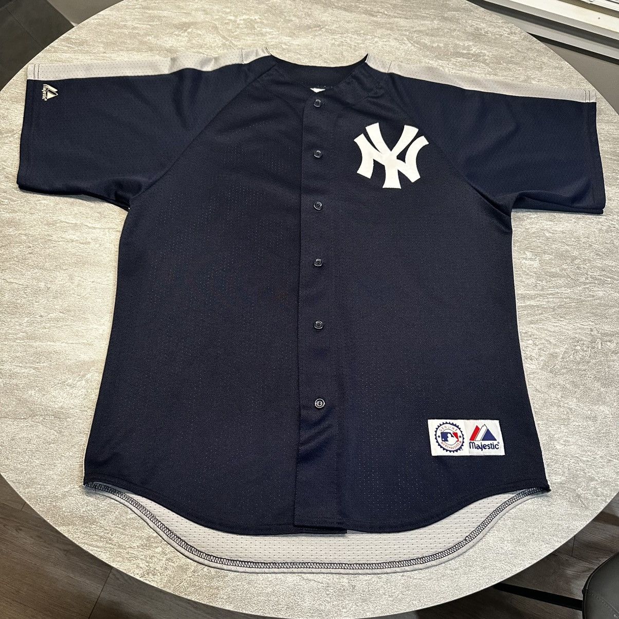 Vintage 90s Majestic New York Yankees MLB Baseball Jersey