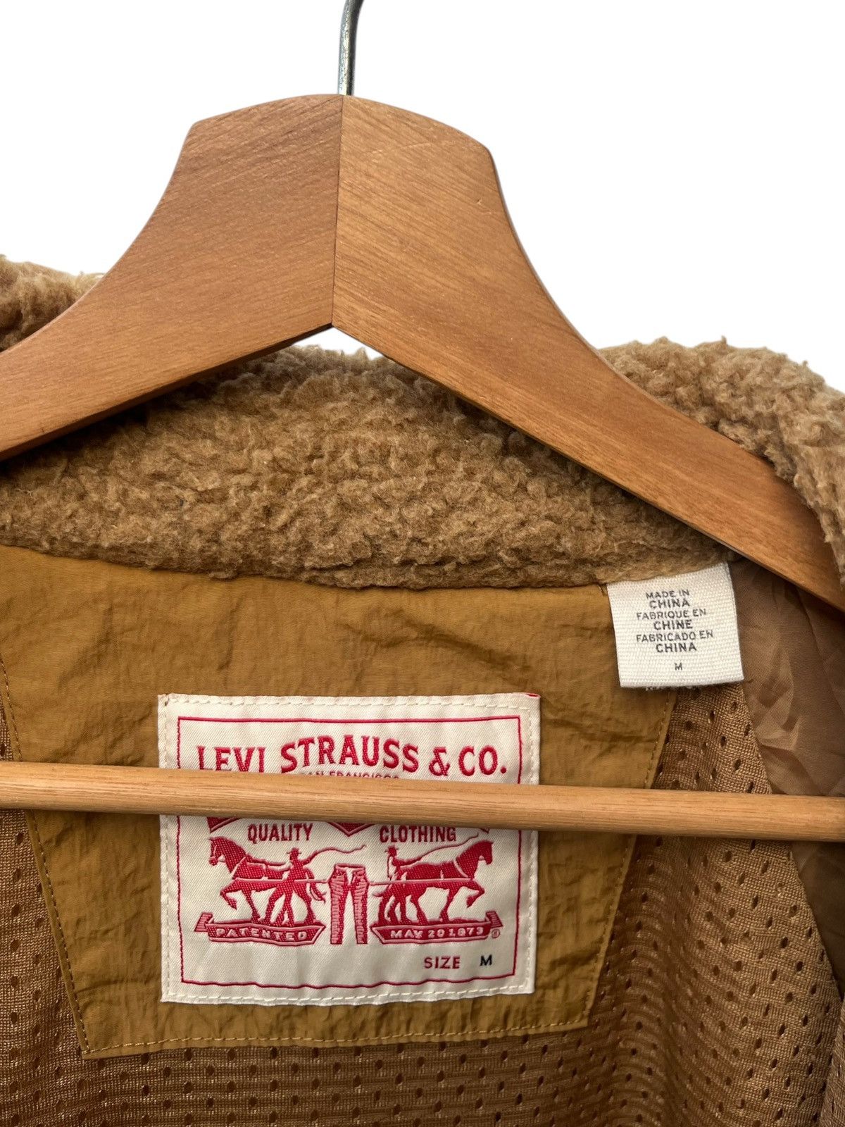Levi's Levi's Sherpa Poggle Fleece Jacket Size US M / EU 48-50 / 2 - 9 Thumbnail
