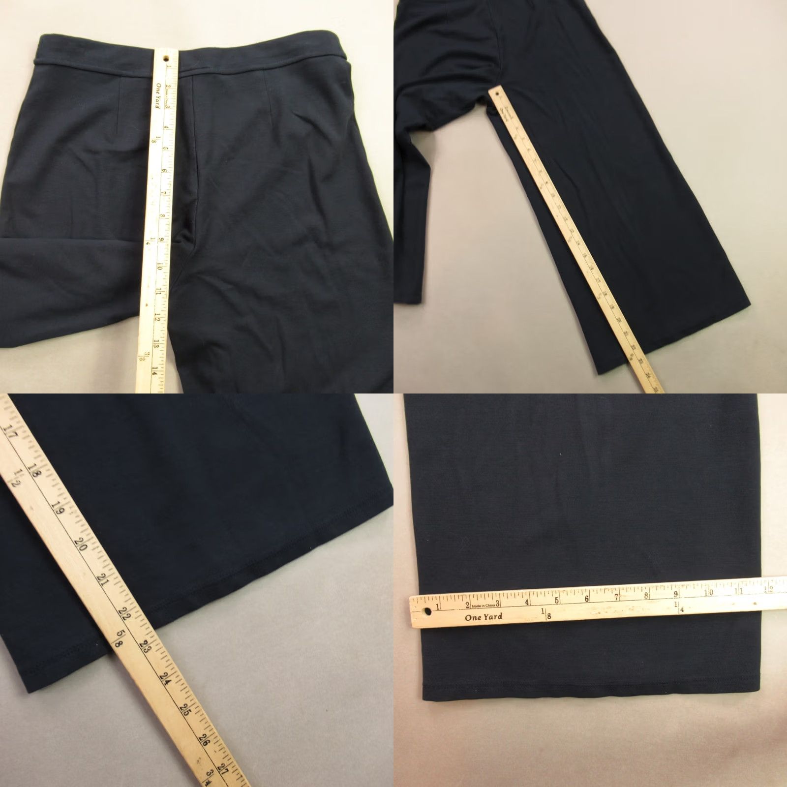 J. Jill J Jill Pants Womens Small Wide-Leg Casual Lightweight Chino Black Outdoors Shirt? Size 28" / US 6 / IT 42 - 8 Thumbnail