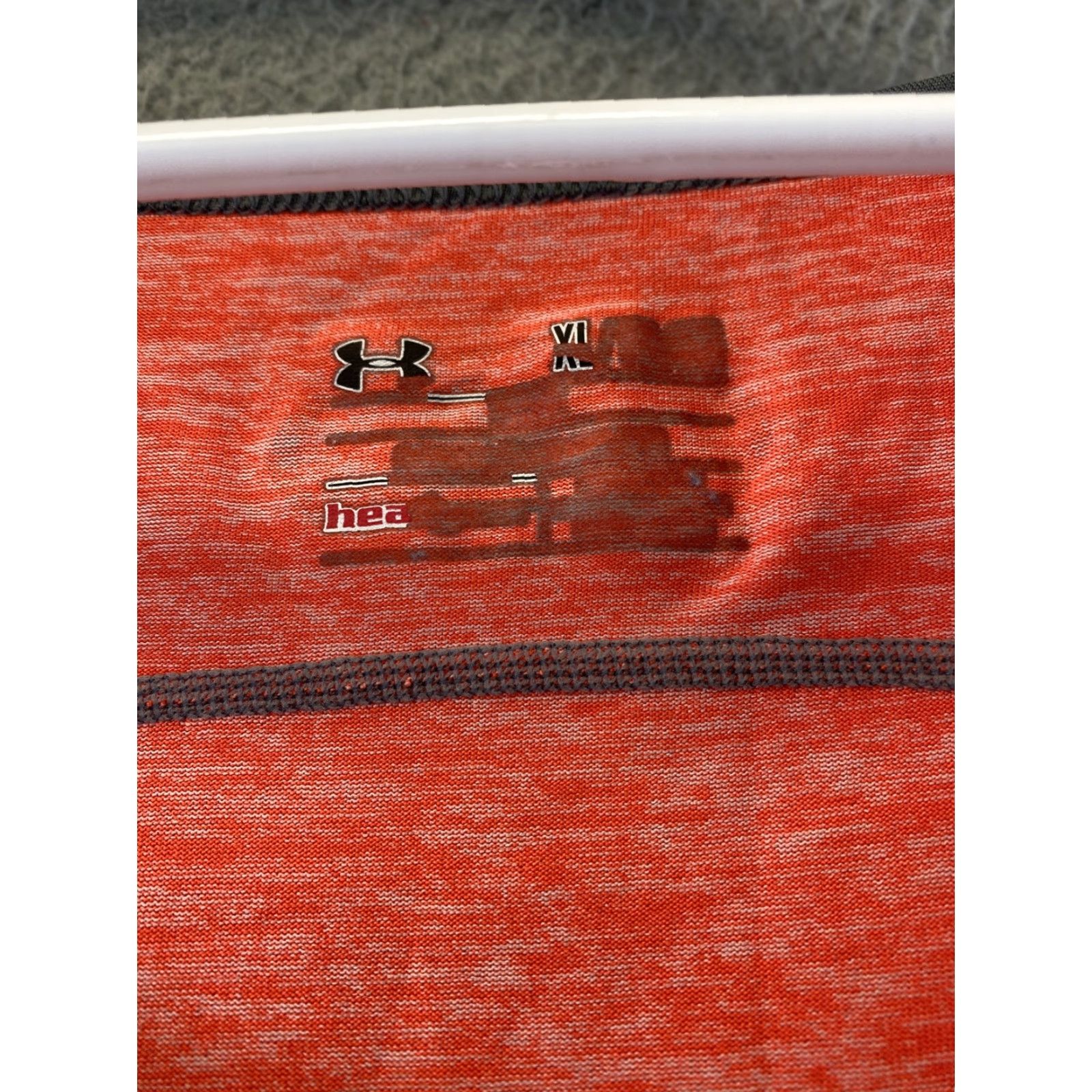 Under Armour Under Armour Tank Top Heat Gear Loose Womens Coral Sz XL / 92-3 Size XL / US 12-14 / IT 48-50 - 4 Thumbnail