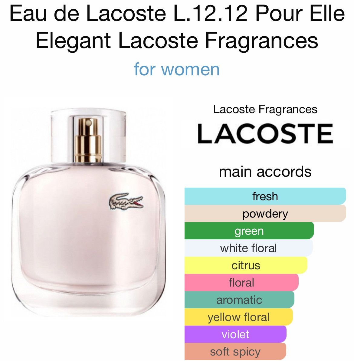 Lacoste Pour Elle 'Elegant' Women's Fragrance