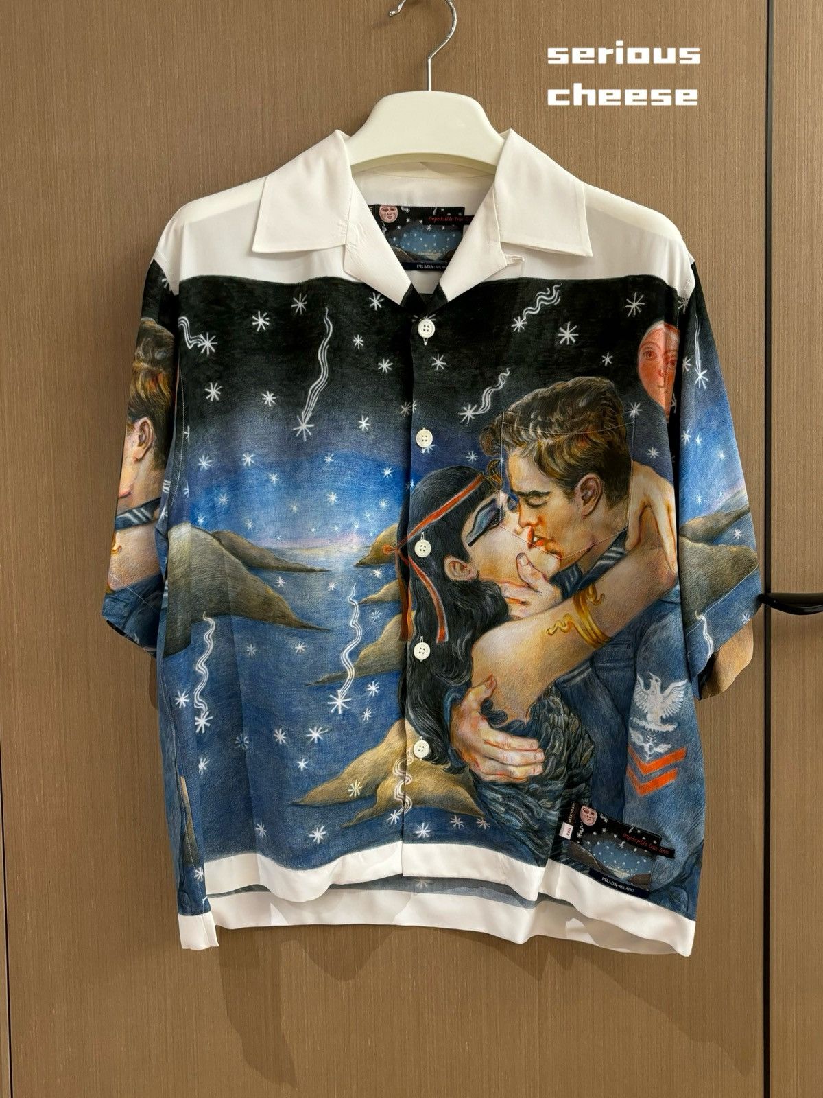 Prada Prada FW2016 Impossible True love shirt Viscose Version！ Size US M / EU 48-50 / 2 - 3 Thumbnail
