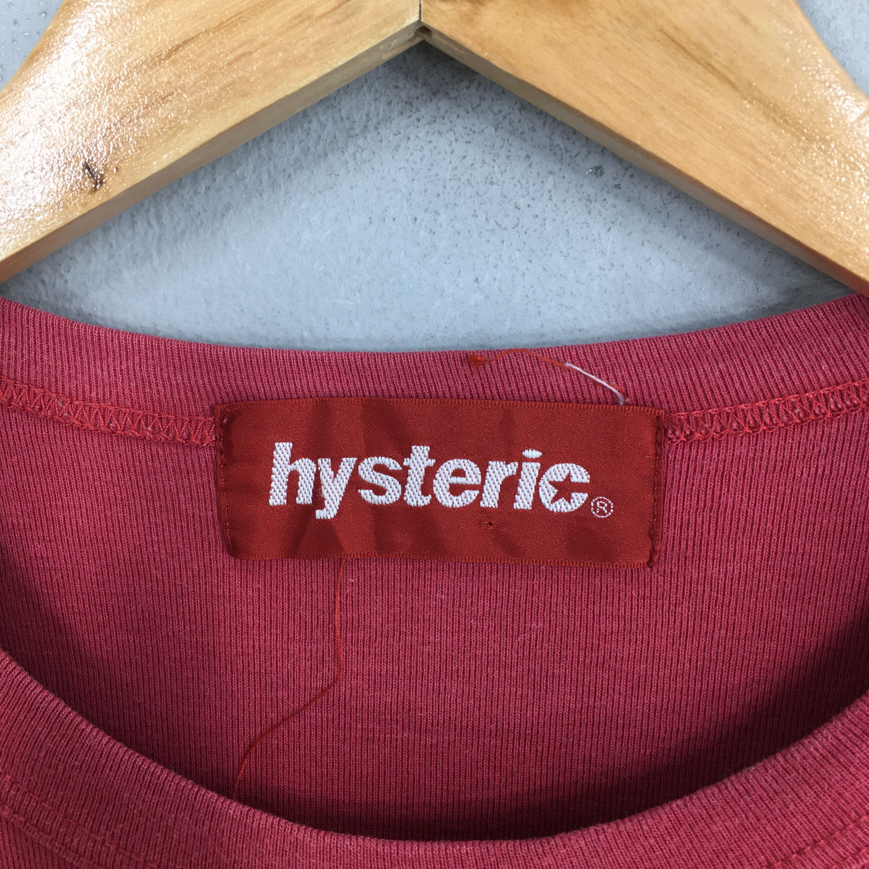 Hysteric Glamour × Vintage 90's Hysteric Glamour Japan Punk Fashion Tshirt XSmall Size US XS / EU 42 / 0 - 3 Thumbnail