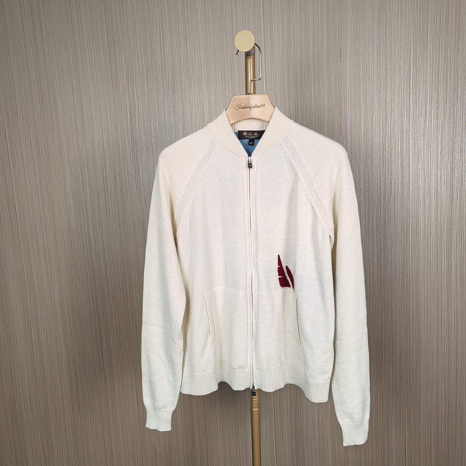 Loro Piana Loro Piana Baby Cashmere Zip-Up Sweater Size 40 Size S / US 4 / IT 40 - 1 Thumbnail
