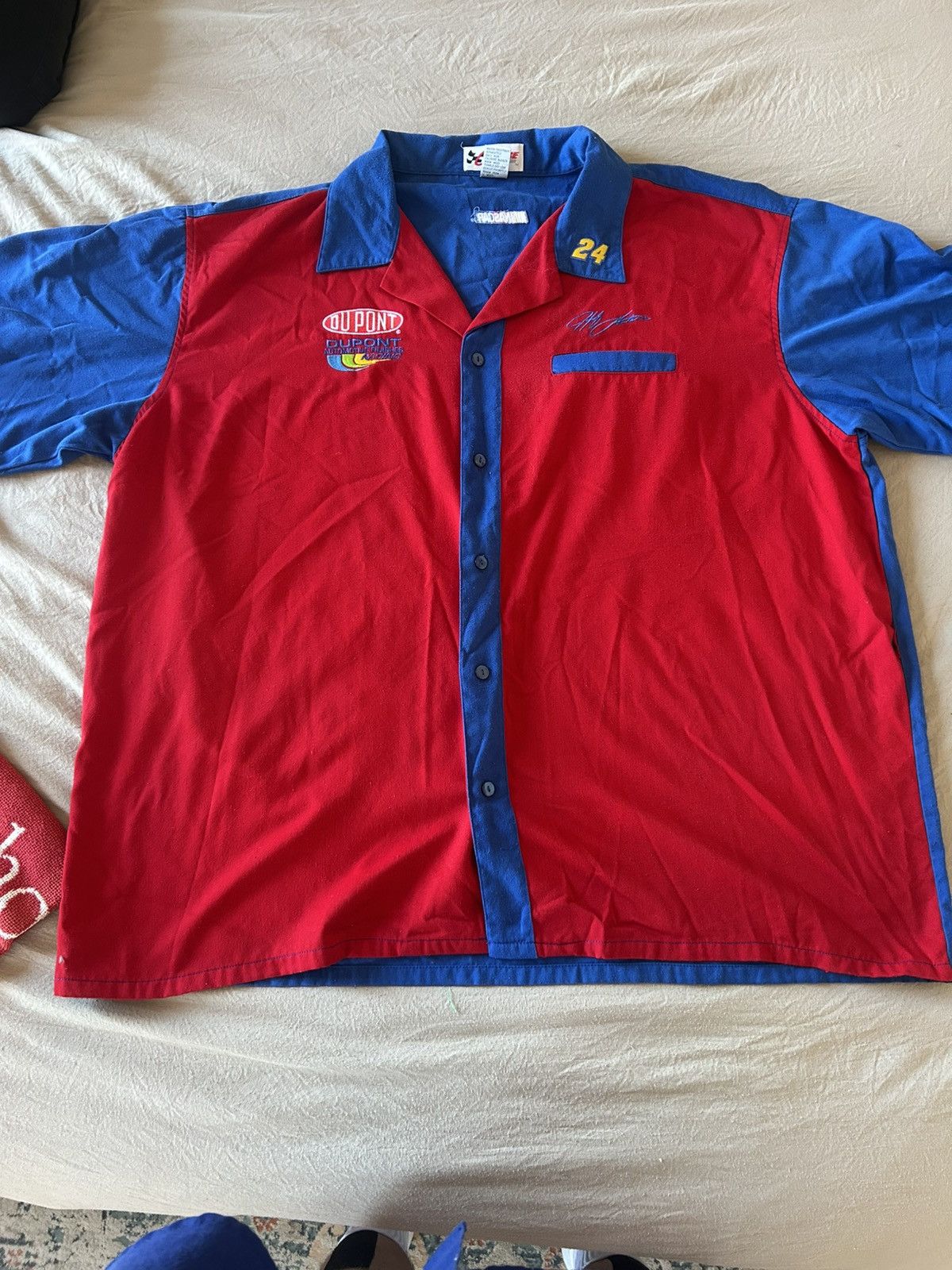 NASCAR Vintage NASCAR Jeff Gordon Button-Up Size US XXL / EU 58 / 5 - 1 Thumbnail