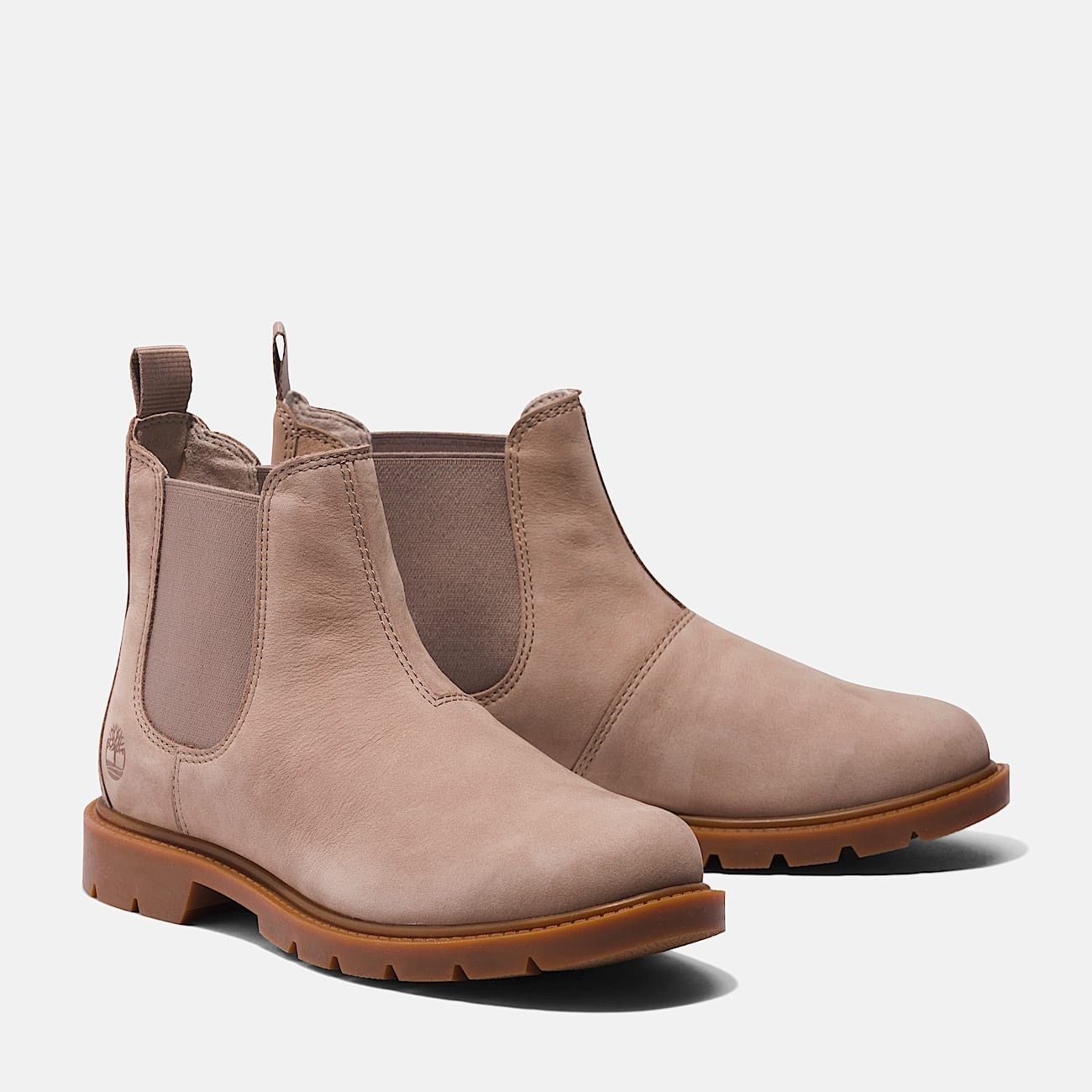 Timberland TIMBERLAND WOMEN'S 7.5 LINDEN WOODS MID CHELSEA BOOT TAUPE Size US 7.5 / IT 37.5 - 1 Thumbnail