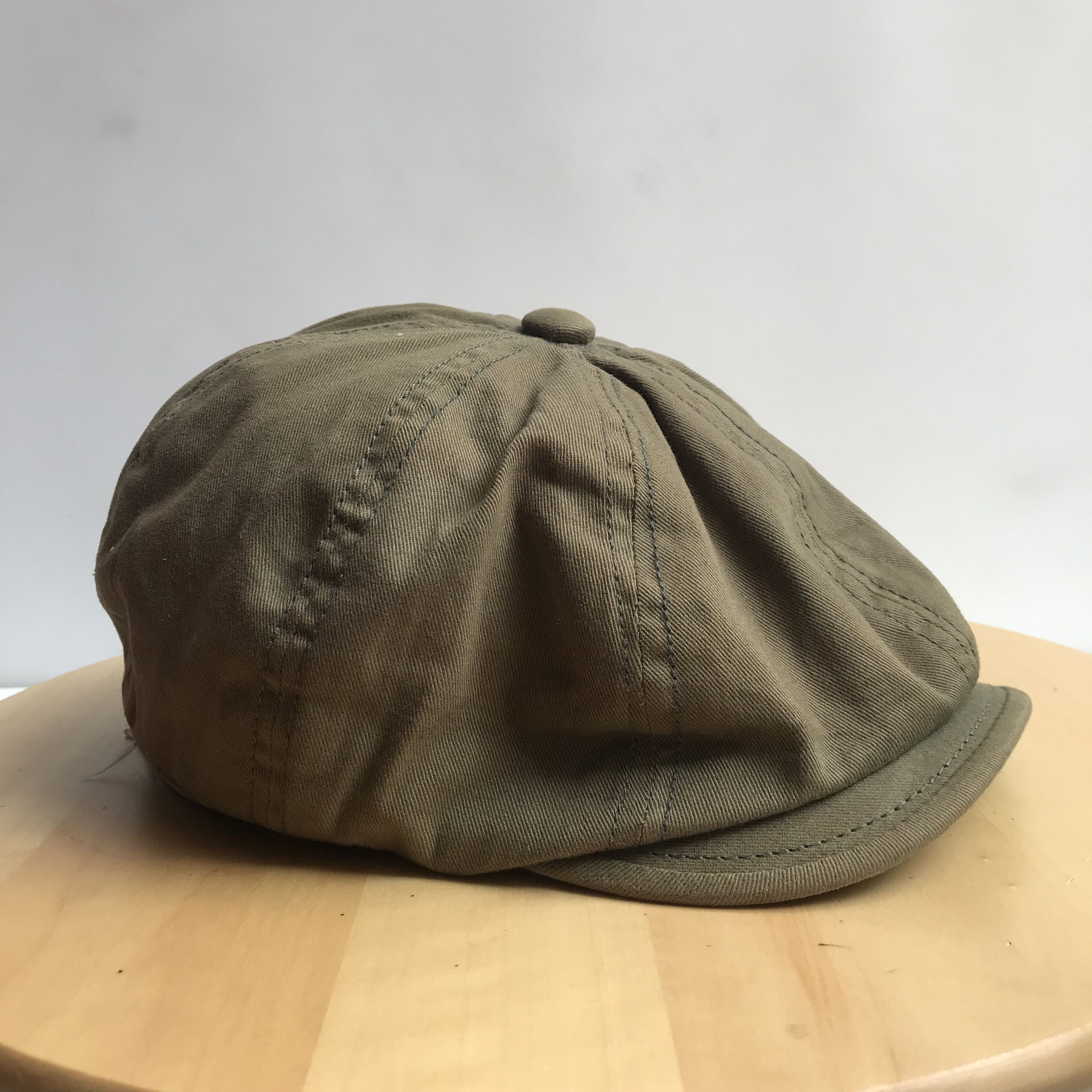 Ben Sherman × Designer × Other UK BEN SHERMAN newsboy cap Gatsby BAKER BOY CAP Military GreeN Size ONE SIZE - 13 Thumbnail