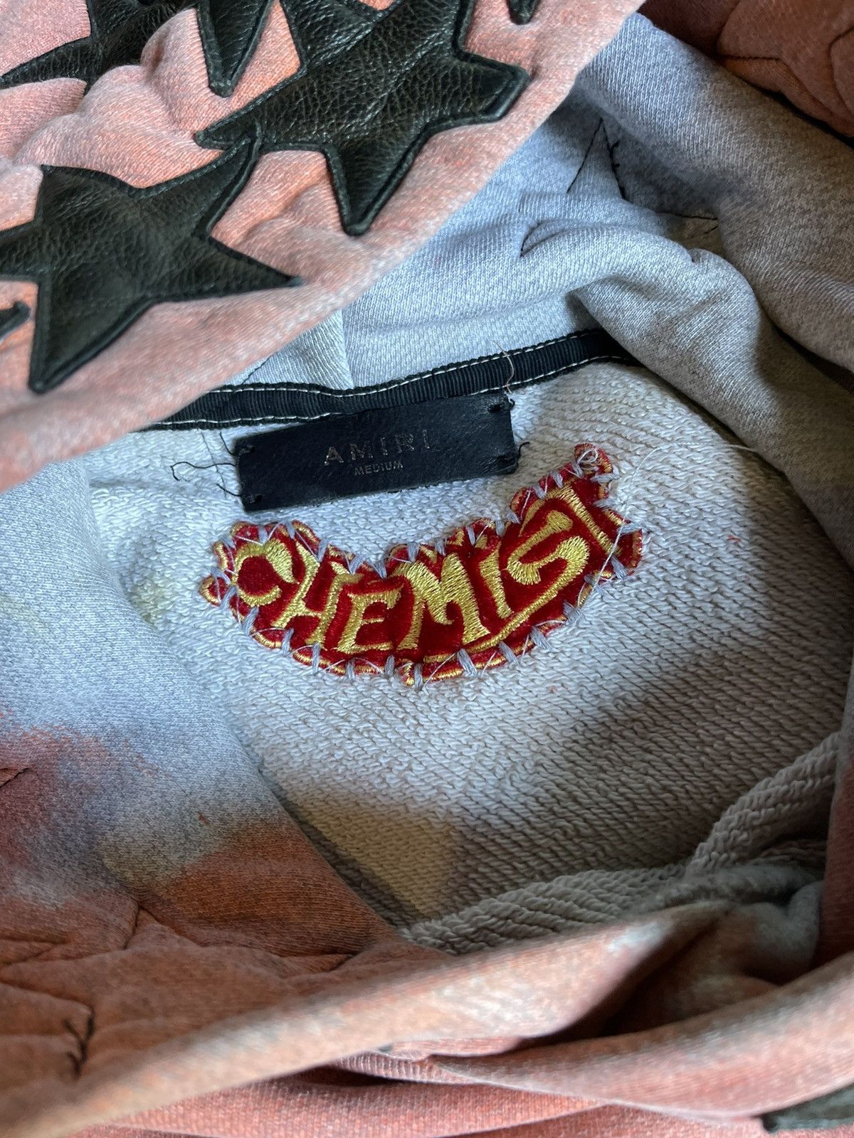 Amiri Amiri Chemist Star Patch Orange Hoodie Size US M / EU 48-50 / 2 - 9 Thumbnail
