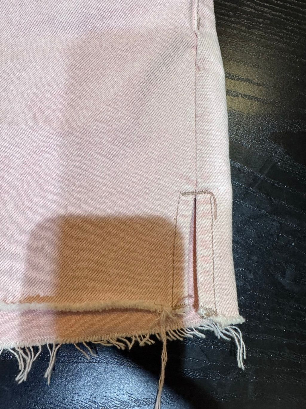 Zara Zara Pink High-Rise Denim Shorts 4 Size 27" / US 4 / IT 40 - 8 Thumbnail
