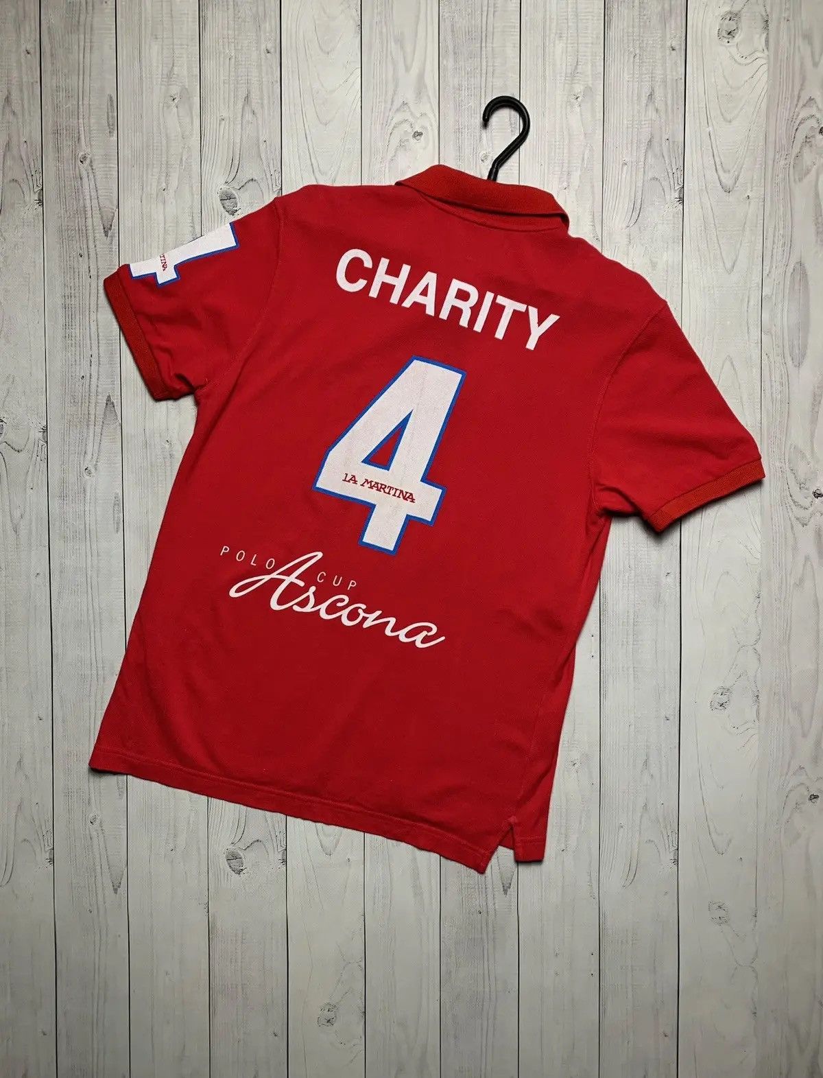 La Martina Vintage La Martina polo red logo 4 size L Charity racing Size US L / EU 52-54 / 3 - 5 Thumbnail