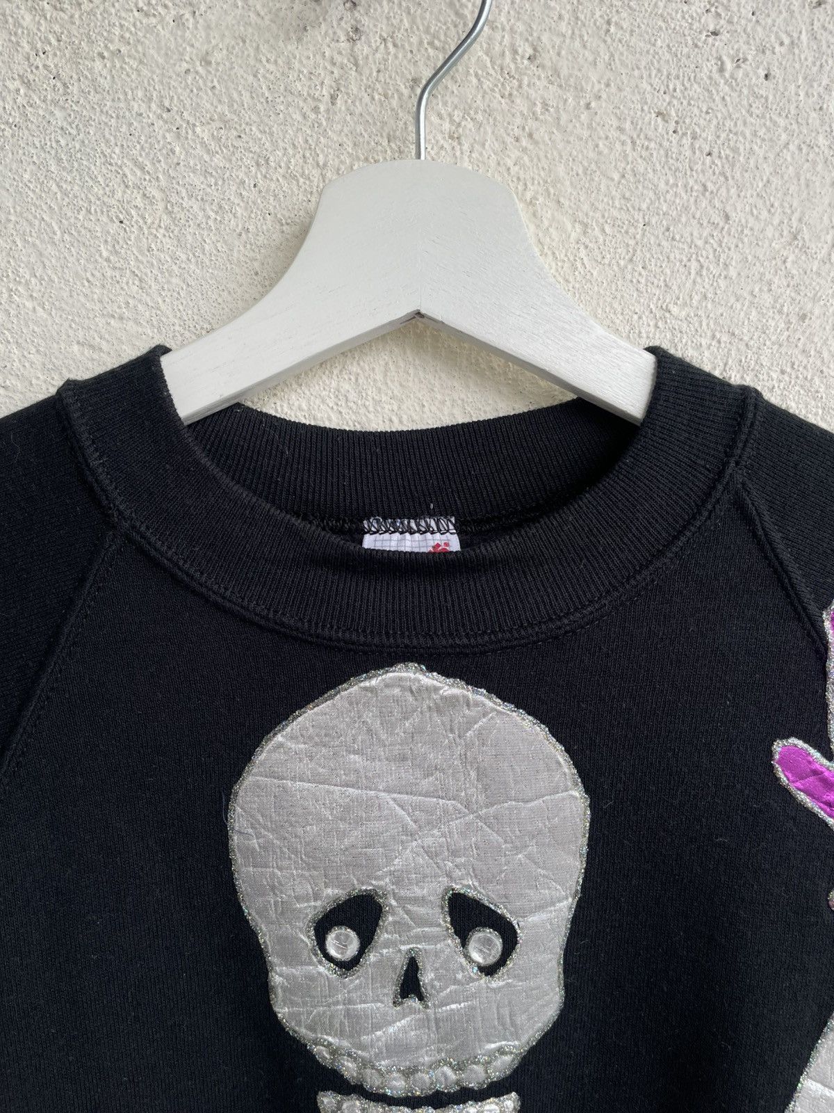 Kapital 2000s Jerzees Skeleton Appliqué Maison Number Ifsix LGB Y2K Size US L / EU 52-54 / 3 - 5 Thumbnail
