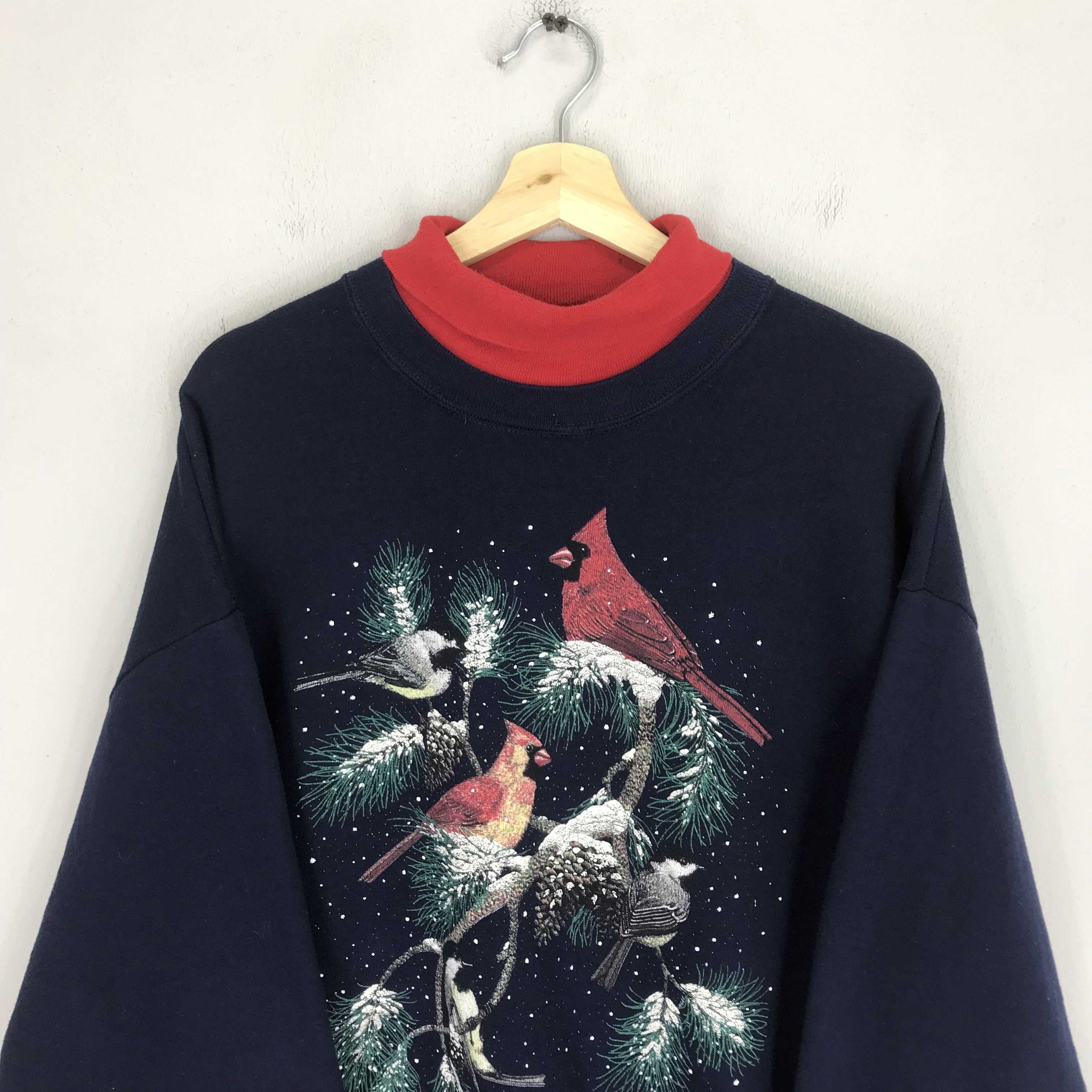 Arts & Science Vintage 90s Cardinal Bird Farm - 67 Size US XL / EU 56 / 4 - 5 Thumbnail
