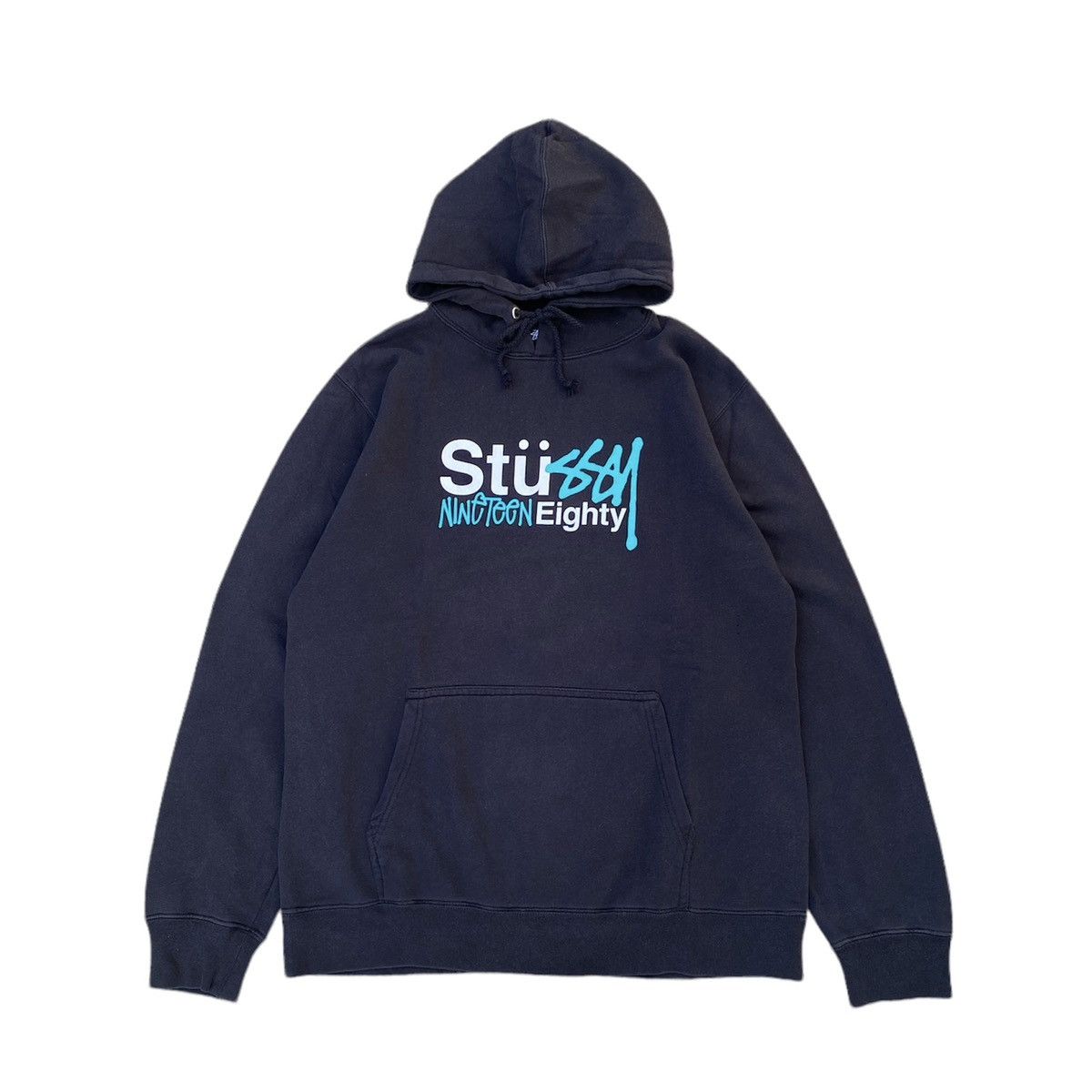 Stussy × Vintage Stussy 1980 Hoodie Size US L / EU 52-54 / 3 - 5 Thumbnail