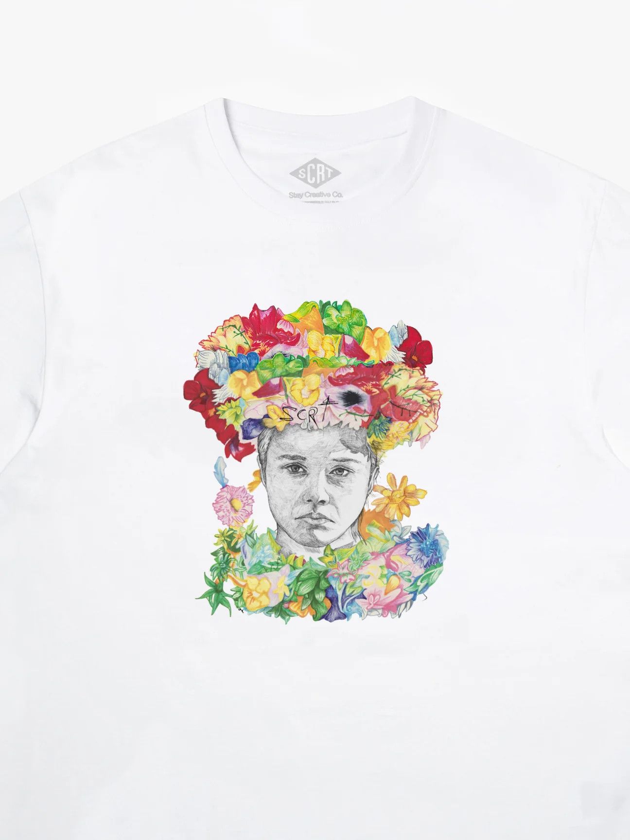 SCRT 💚 SCRT Midsommar Solstice T-Shirt White Large NEW Size US L / EU 52-54 / 3 - 2 Thumbnail
