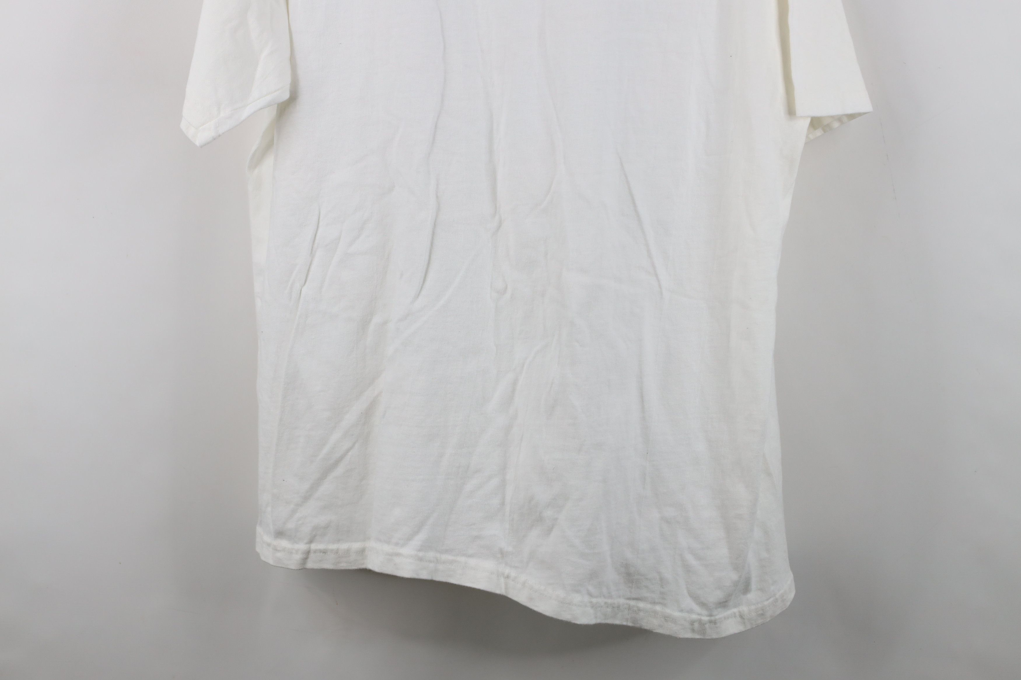 Hanes Vintage 90s Hanes Beefy Heavyweight Short Sleeve T-Shirt Size US XL / EU 56 / 4 - 3 Thumbnail