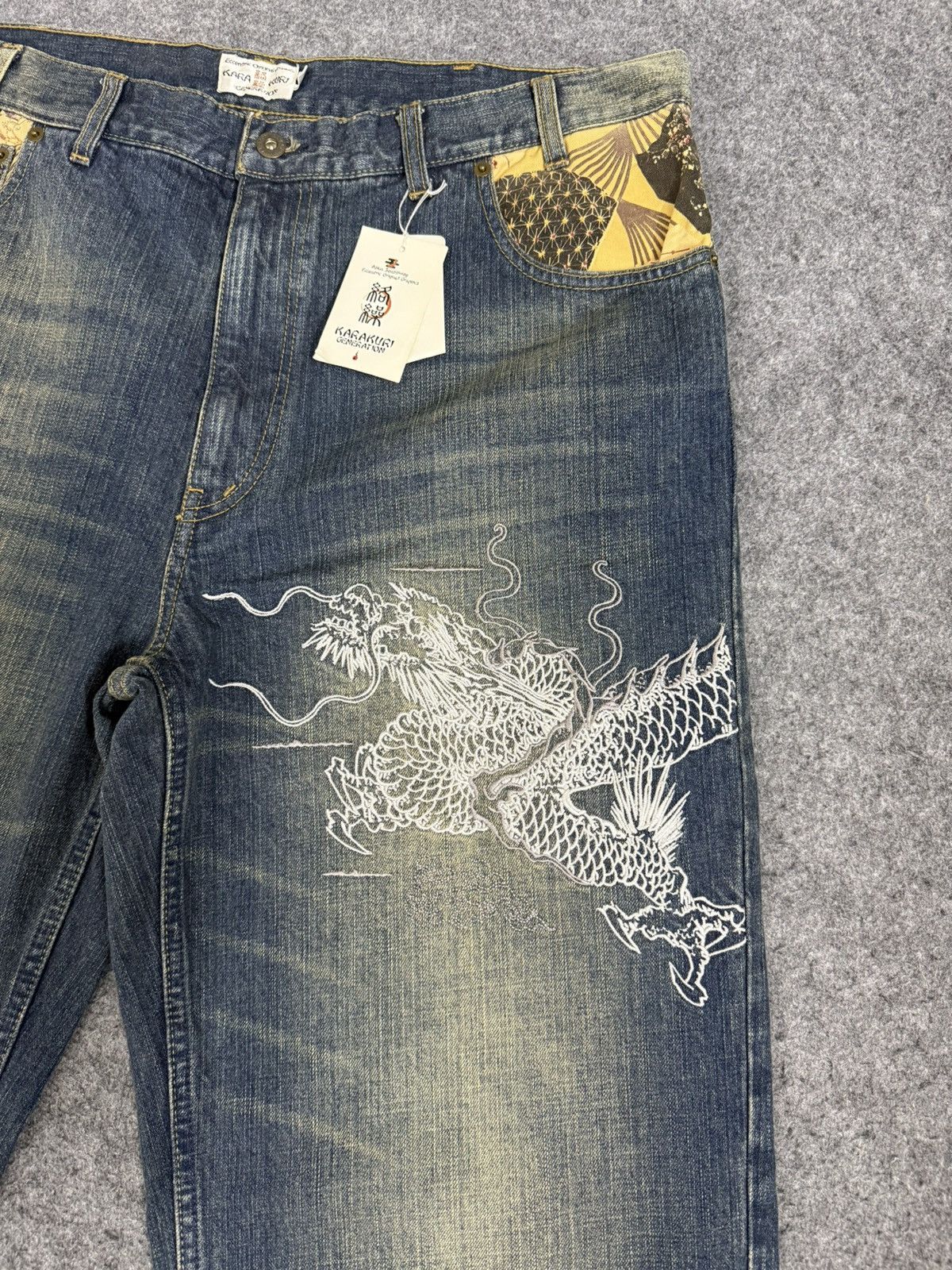 Karakuri Tamashii A13 KARAKURI TAMASHII TIGER AND DRAGON EMBROIDERED Size US 38 / EU 54 - 4 Thumbnail