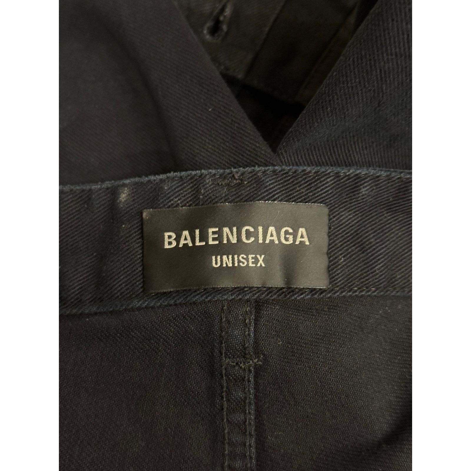 Balenciaga S/S2024 Balenciaga pierced wide-leg jeans Size US 34 / EU 50 - 9 Thumbnail