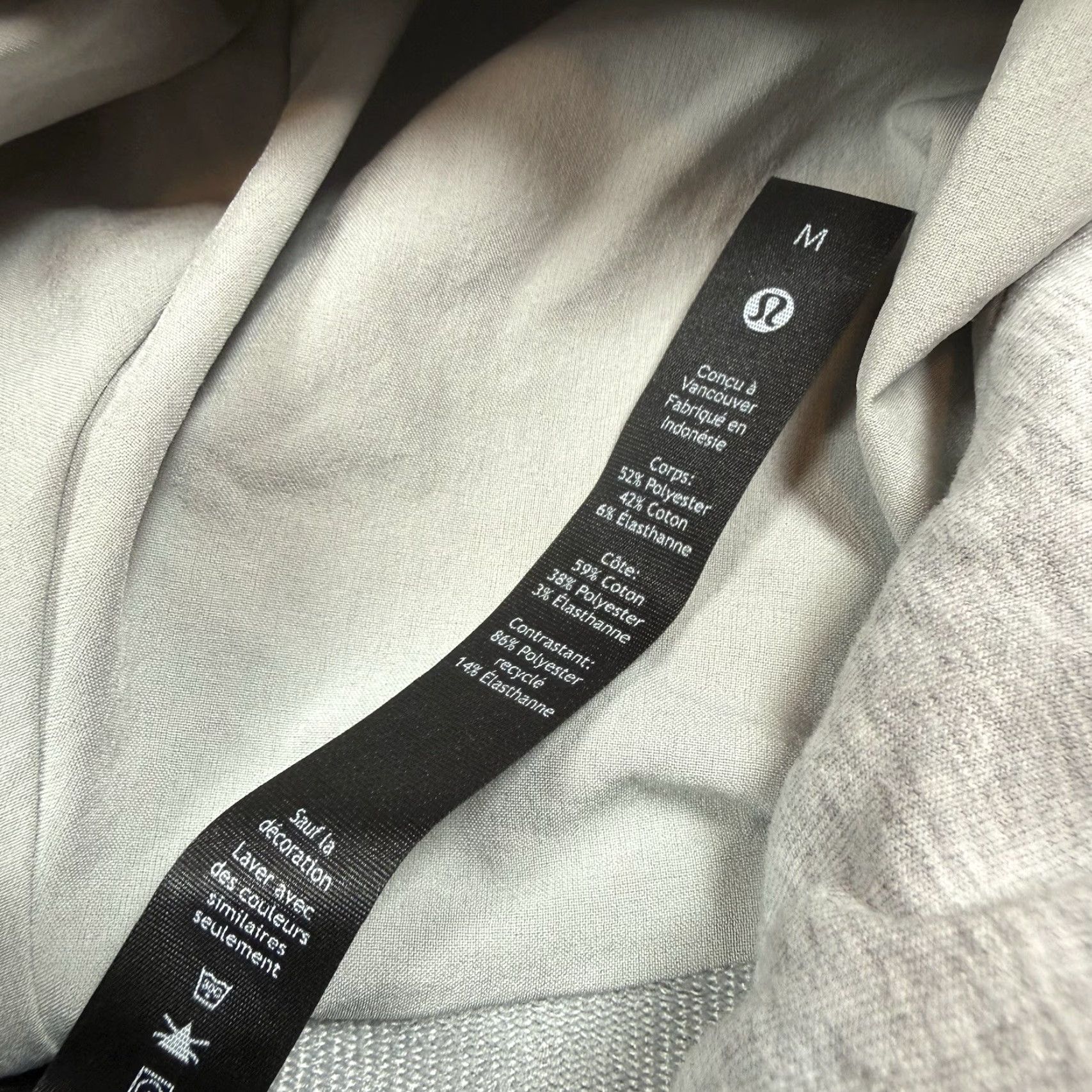 Lululemon Lululemon City Sweat Pullover Hoody Mens Medium Gray Athletic Stretch Hoodie Size US M / EU 48-50 / 2 - 5 Thumbnail