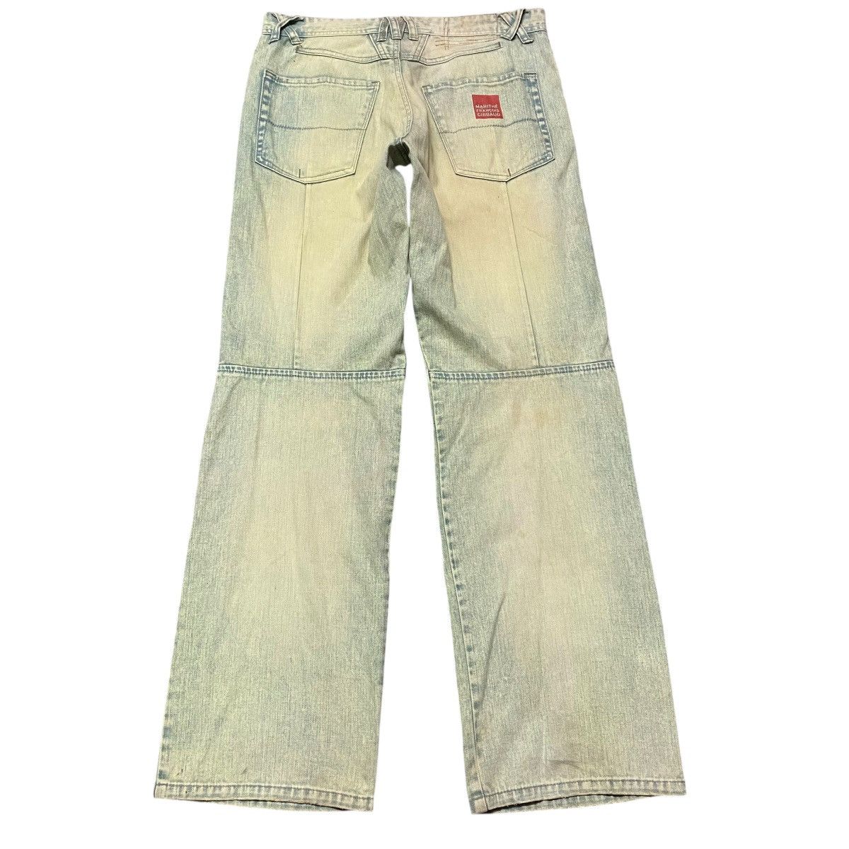 Marithe + Francois Girbaud Marithe Francois Girbaud Denim Mudwash Baggy Jeans Size US 32 / EU 48 - 1 Thumbnail