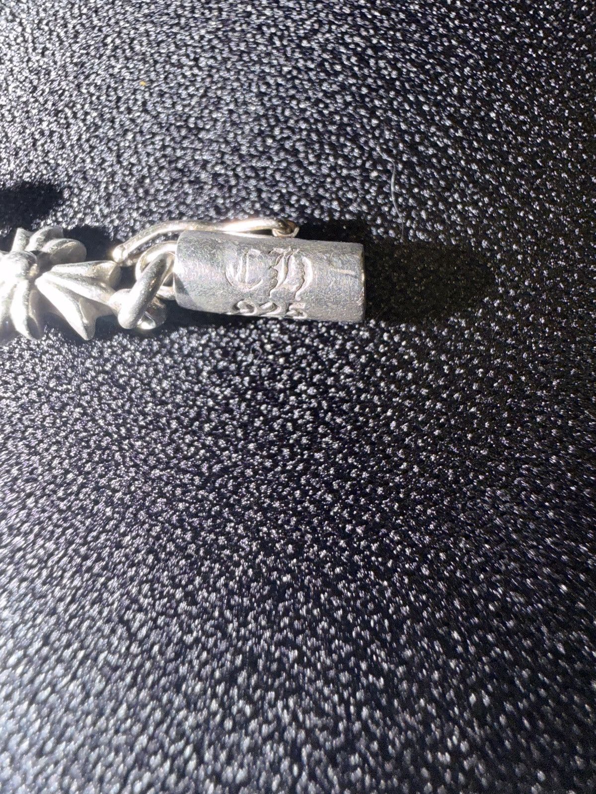 Chrome Hearts Chrome Hearts Tiny E Bracelet in Silver - 12 Links Size ONE SIZE - 13 Thumbnail