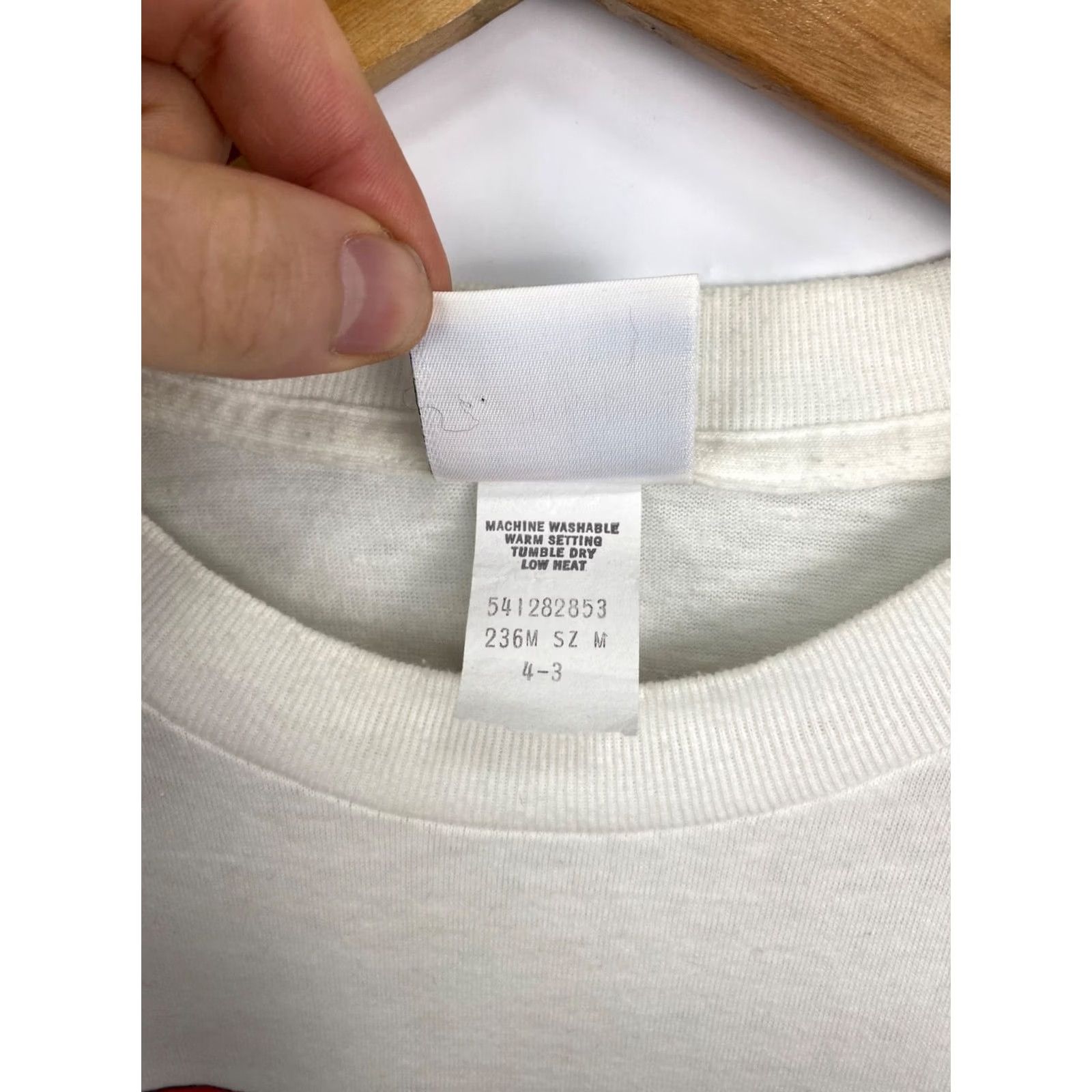 Levi's VINTAGE Levi’s Long Sleeve Shirt Mens M White California 1984 Los Angeles Olympic Games Nike Size US M / EU 48-50 / 2 - 6 Thumbnail