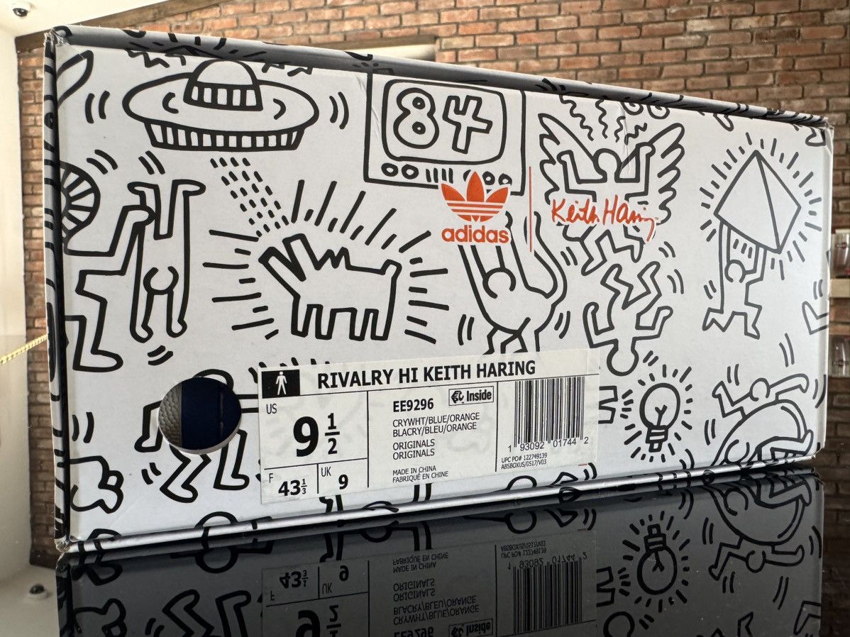 Adidas Adidas x Keith Haring Rivalry High Top Size US 9.5 / EU 42-43 - 5 Thumbnail