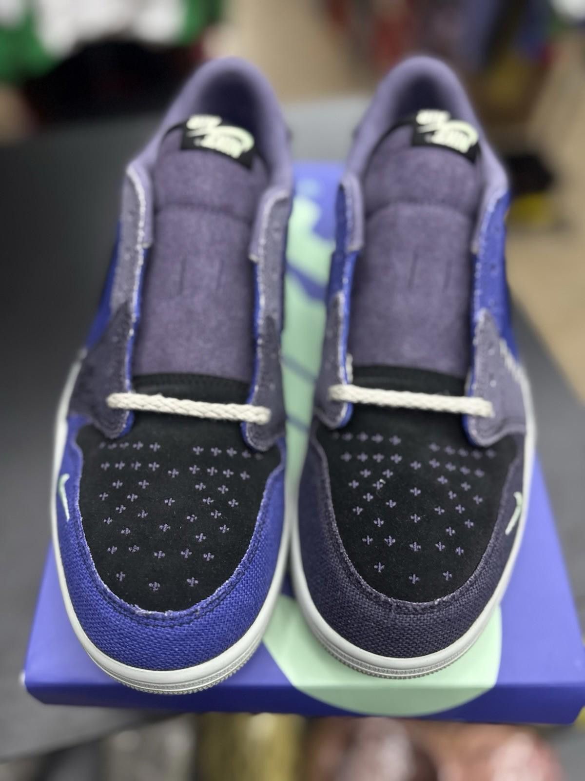 Jordan Brand Size 12 Air Jordan 1 Low OG Zion Williamson Voodoo Alternate Size US 12 / EU 45 - 7 Thumbnail