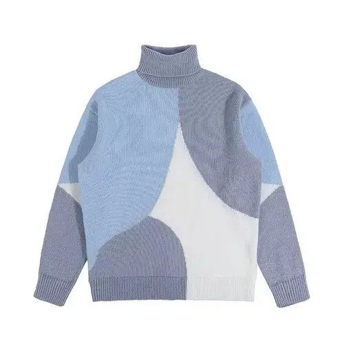 Japanese Brand New Futuristic Turtleneck High Collar Knitwear Sweatshirt Size US M / EU 48-50 / 2 - 4 Thumbnail
