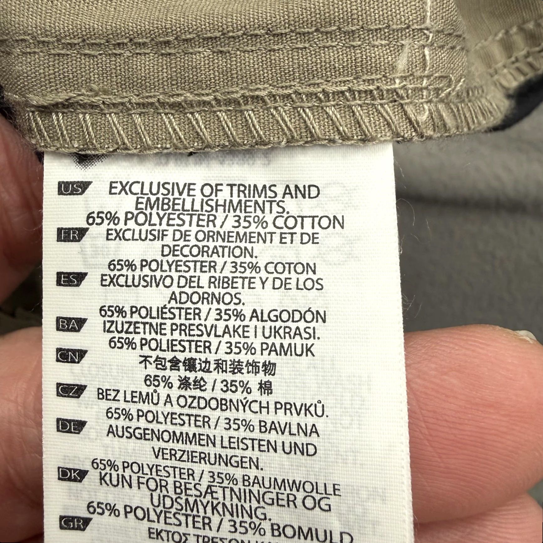 Vintage 5.11 Tactical Pants Mens 36x30 Beige Cargo Ripstop Elastic Waist Size US 36 / EU 52 - 5 Thumbnail